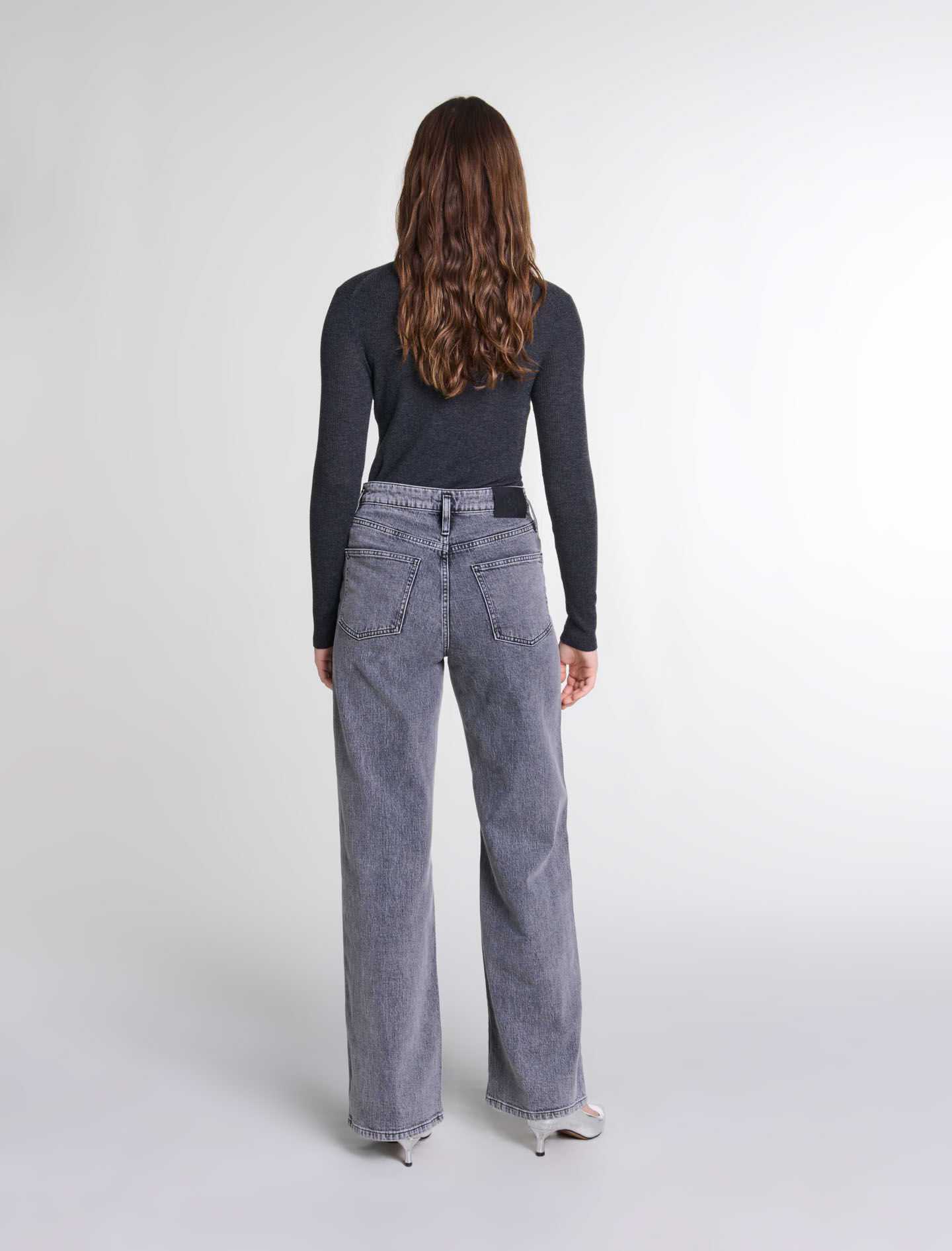 Wool and silk jumper