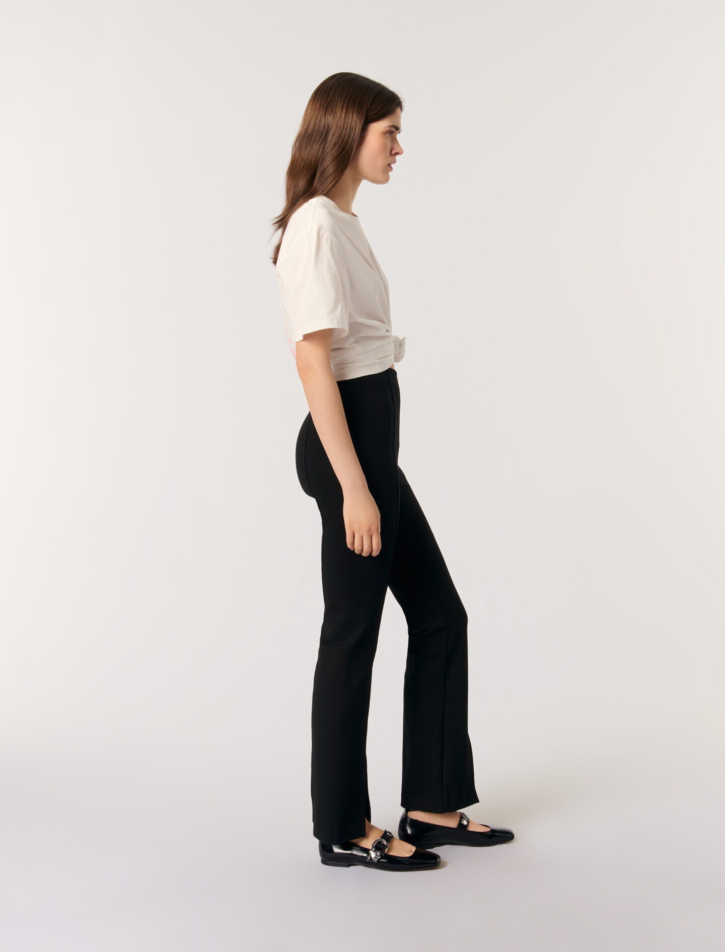Slit trousers