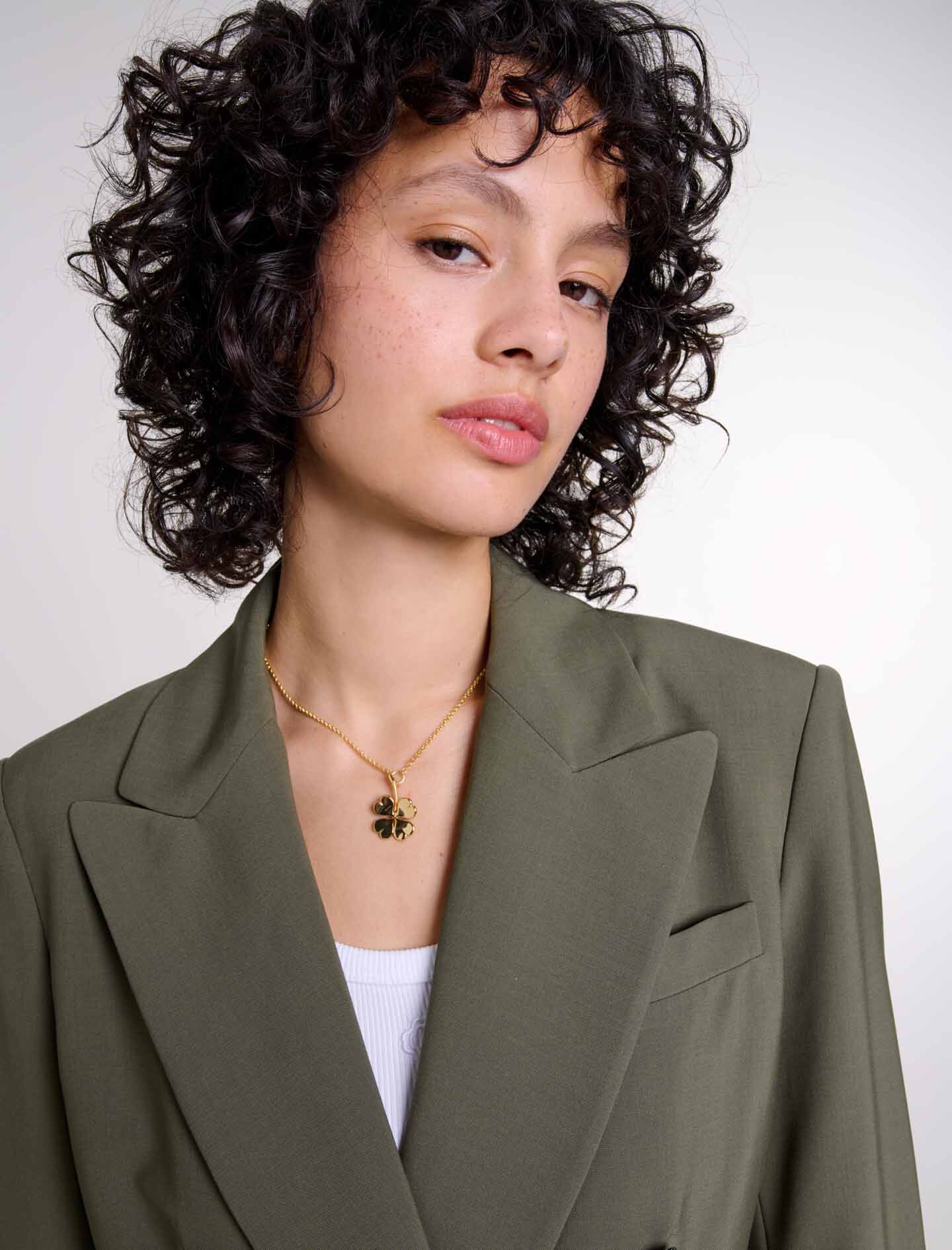 Slim-fit suit jacket