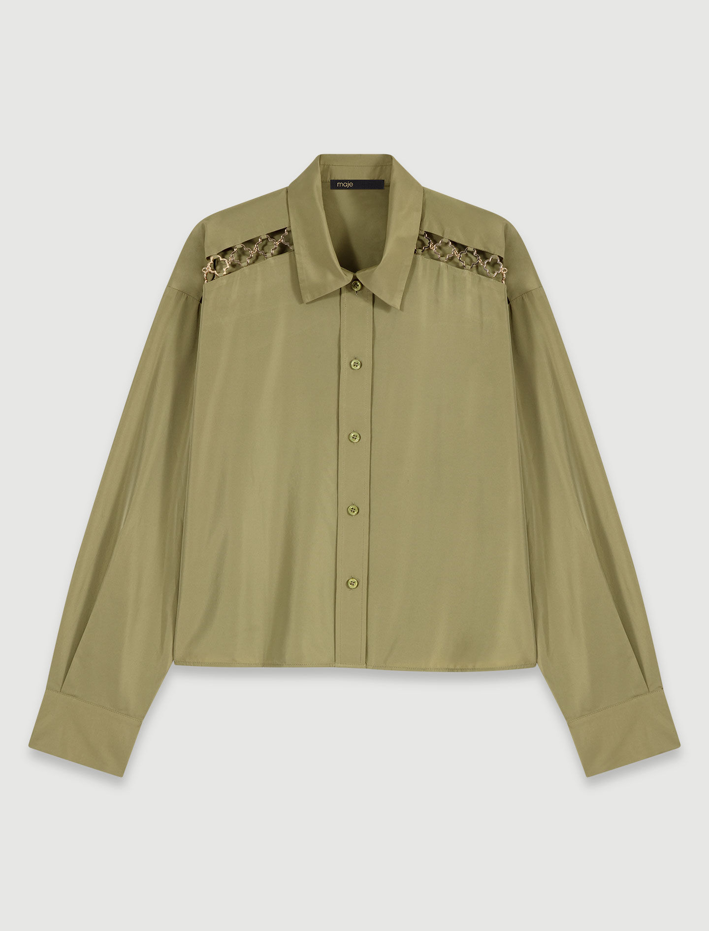 Openwork shirt