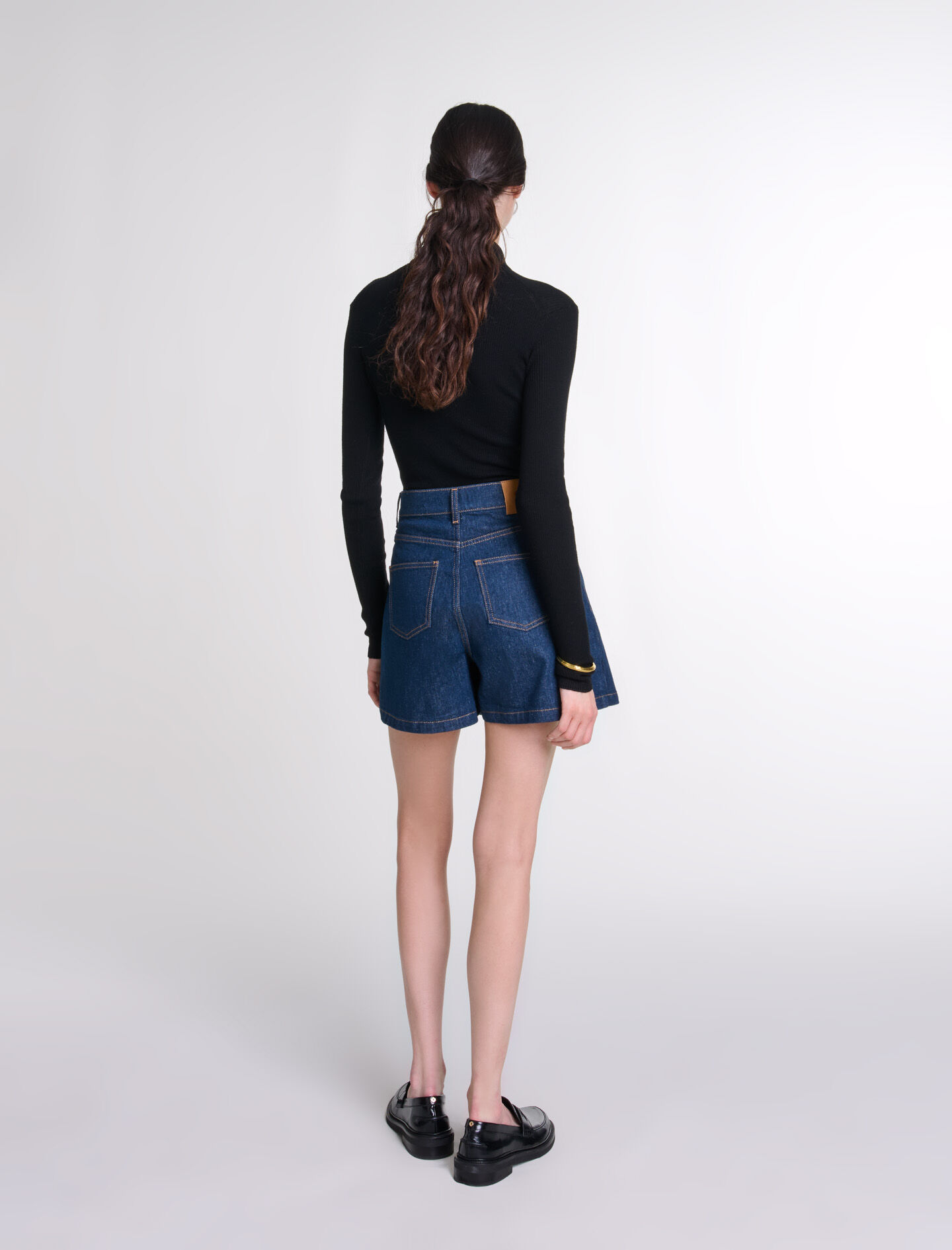 Wool and silk bodysuit