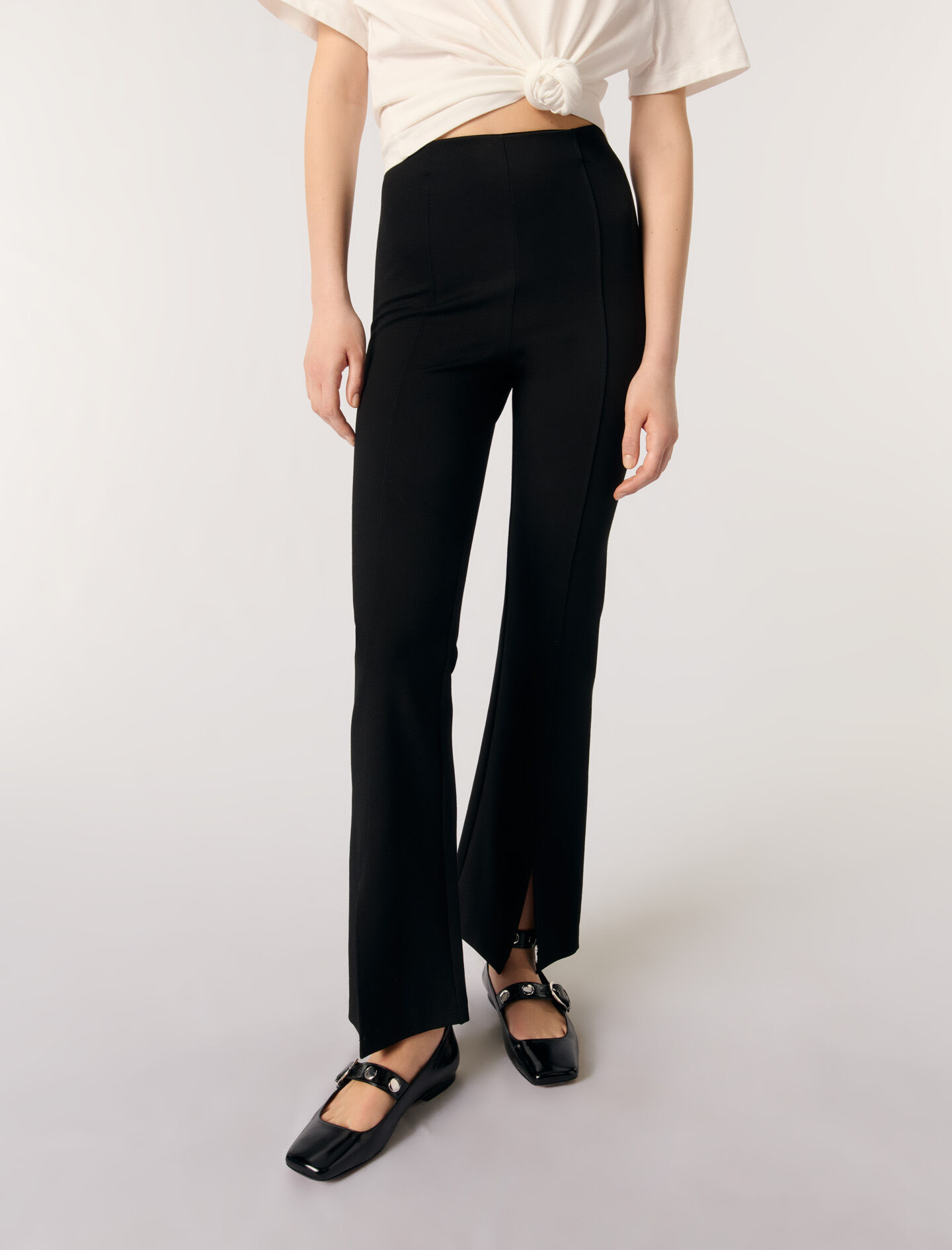 Slit trousers