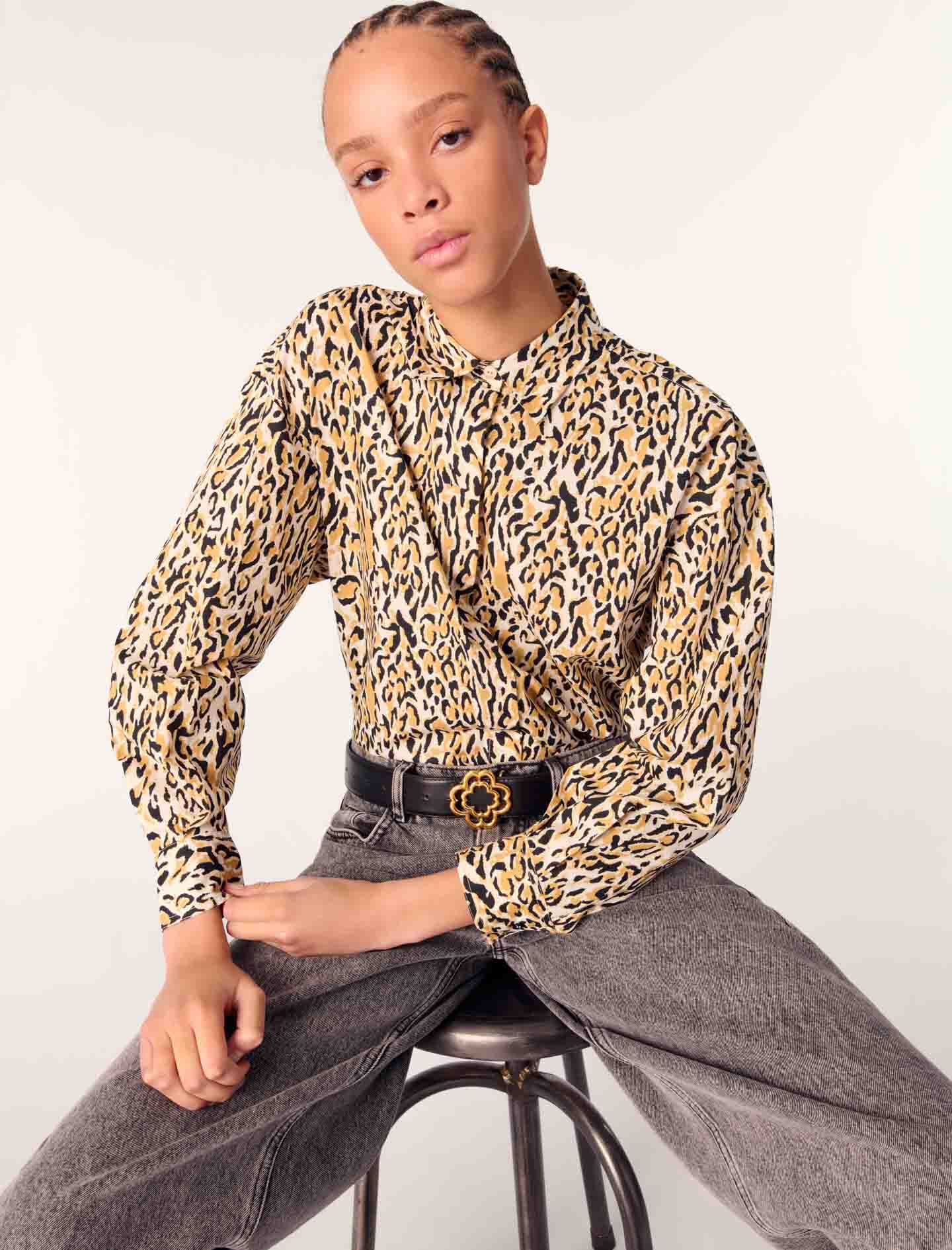 Leopard print shirt