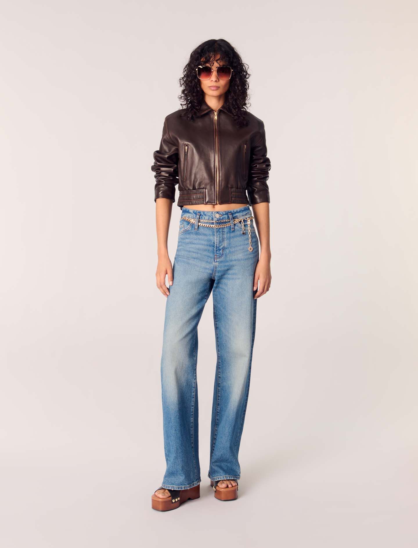 Vintage leather jacket