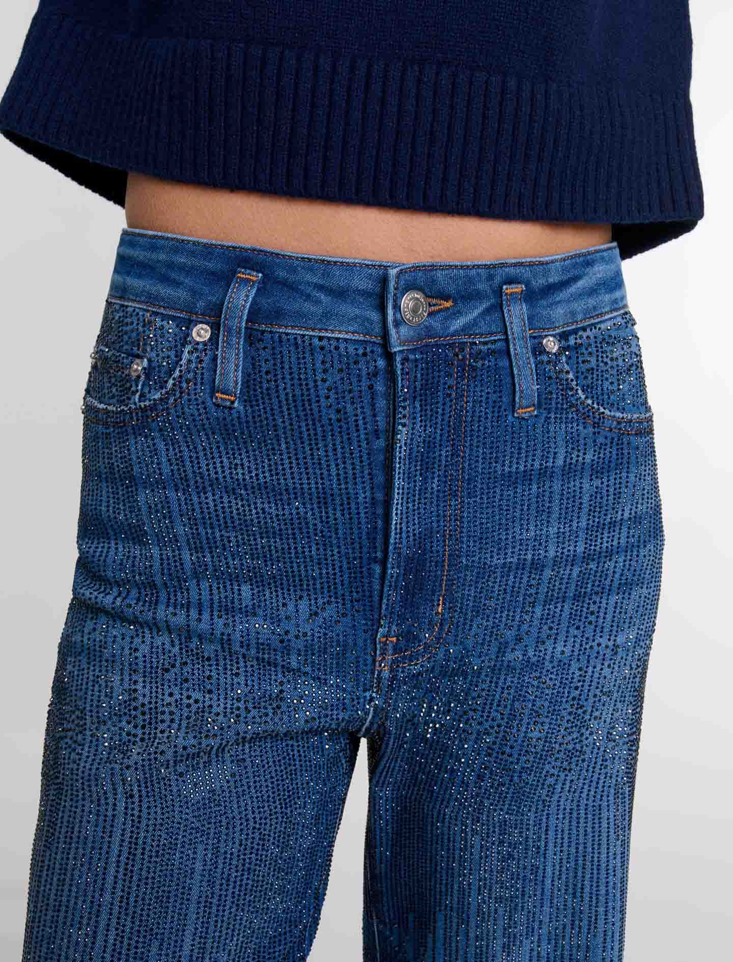 Rhinestone jeans