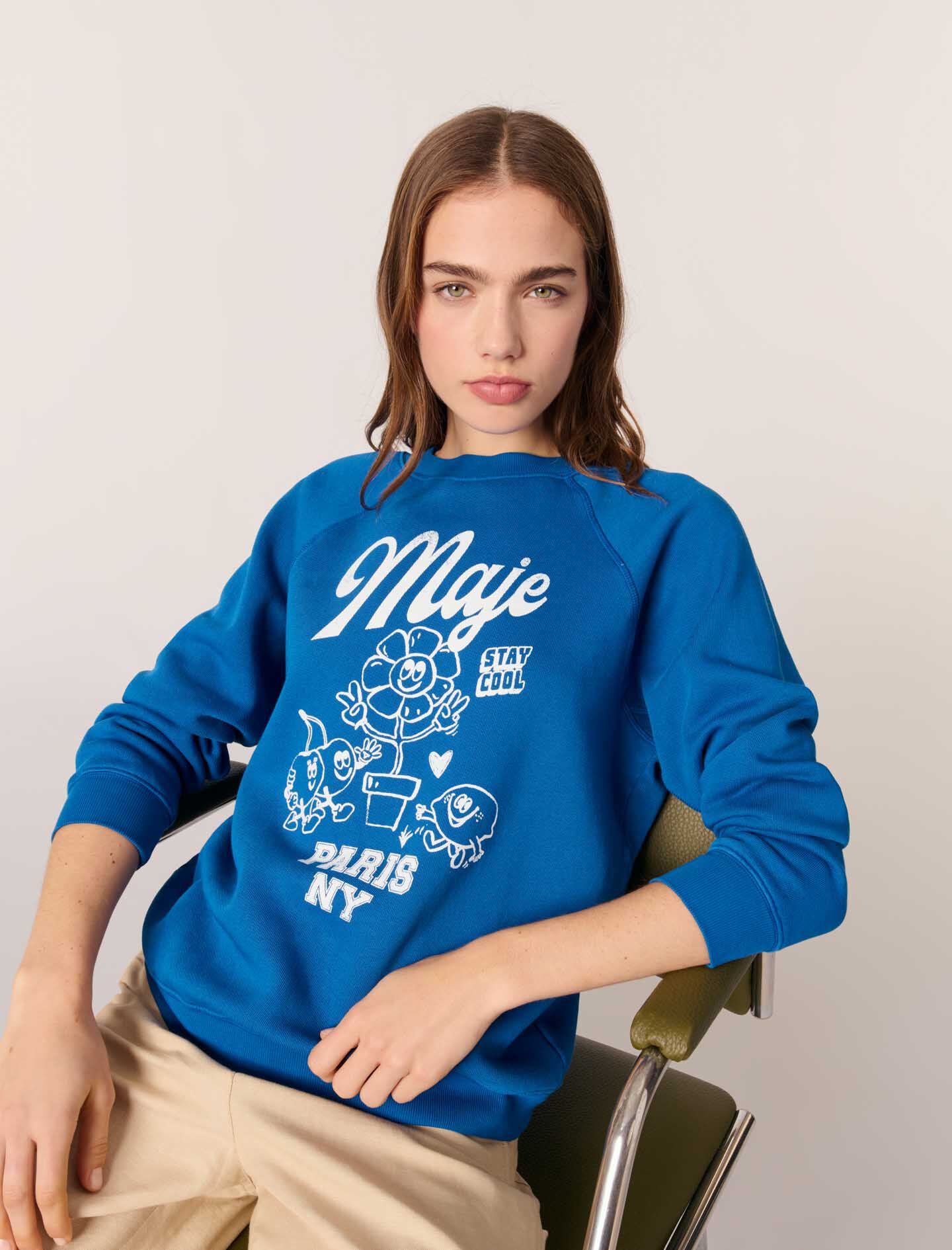 Maje Paris sweatshirt