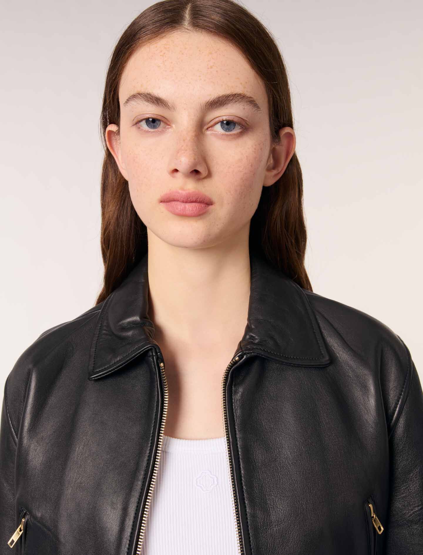 Leather jacket