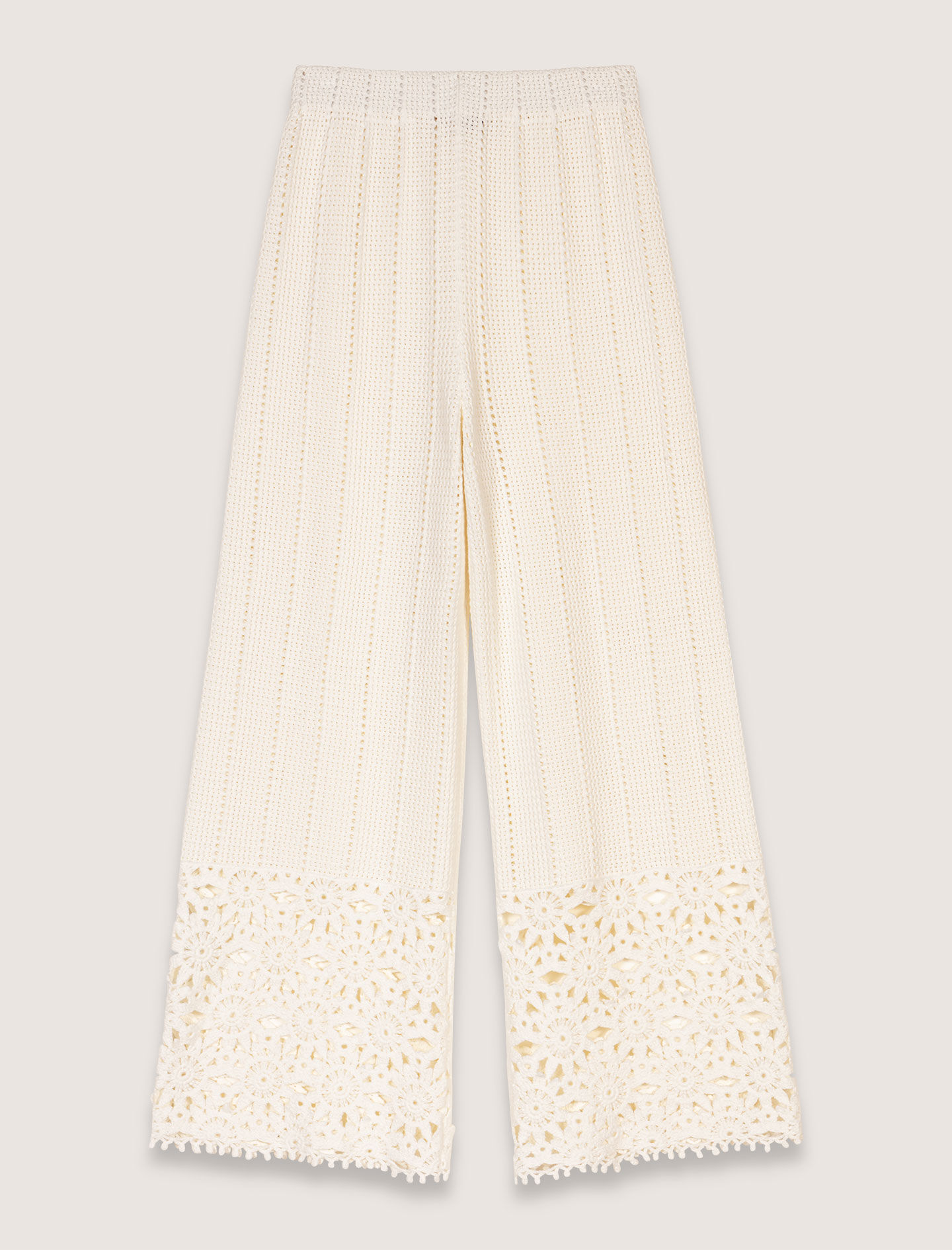 Crochet trousers