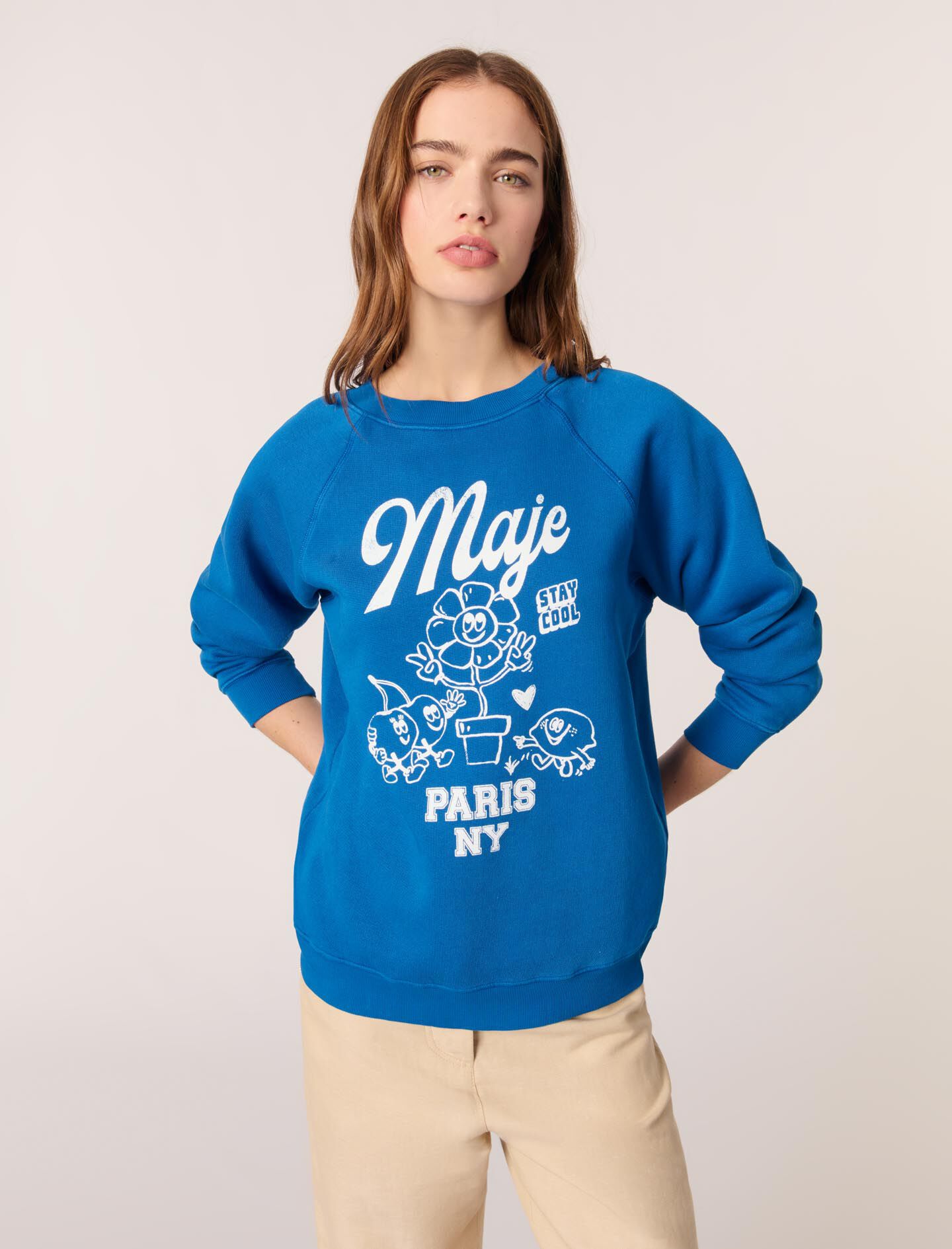 Maje Paris sweatshirt