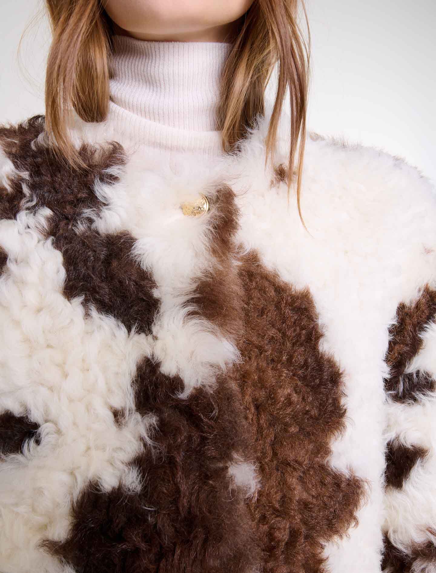 Reversible shearling