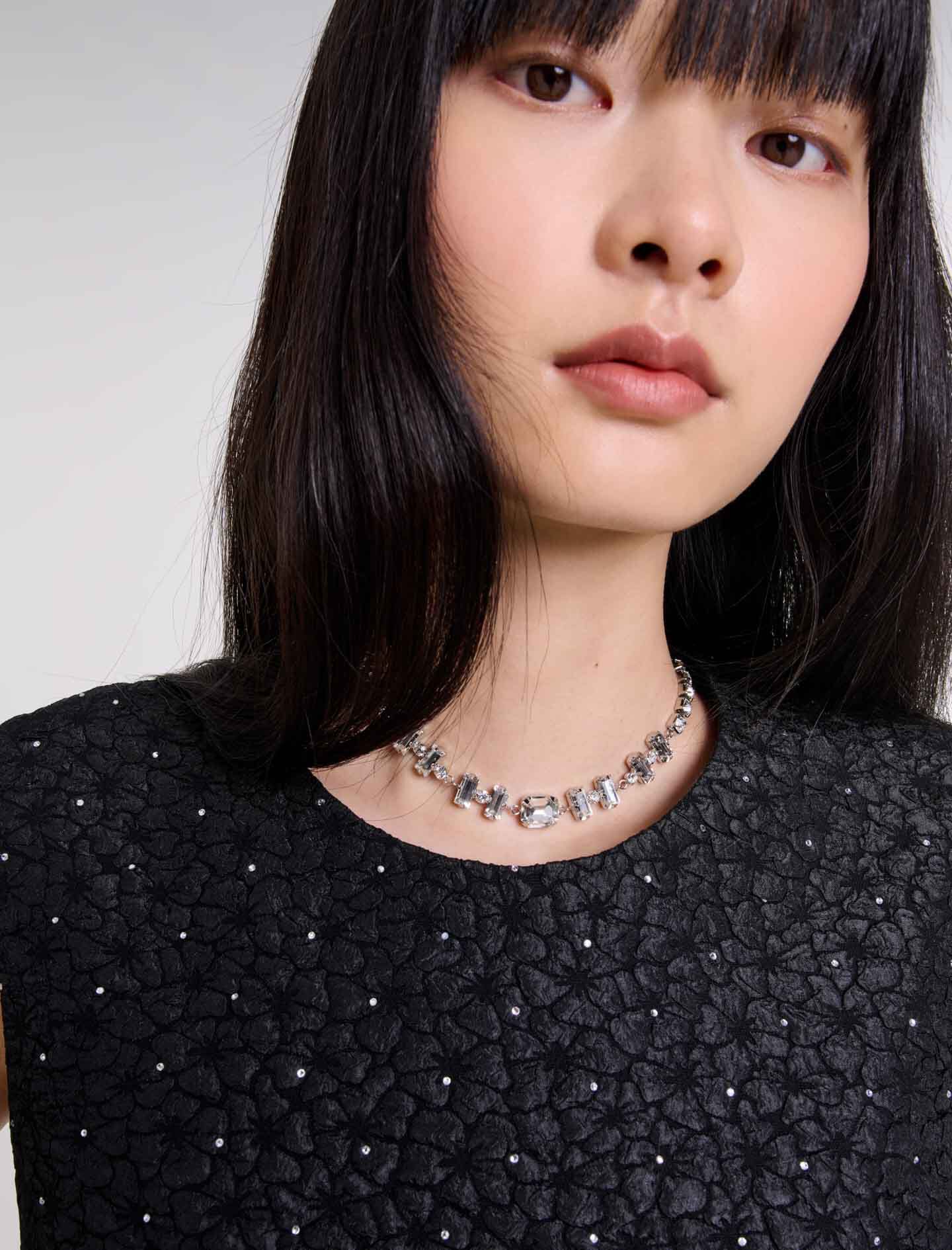 Rhinestone maxi dress