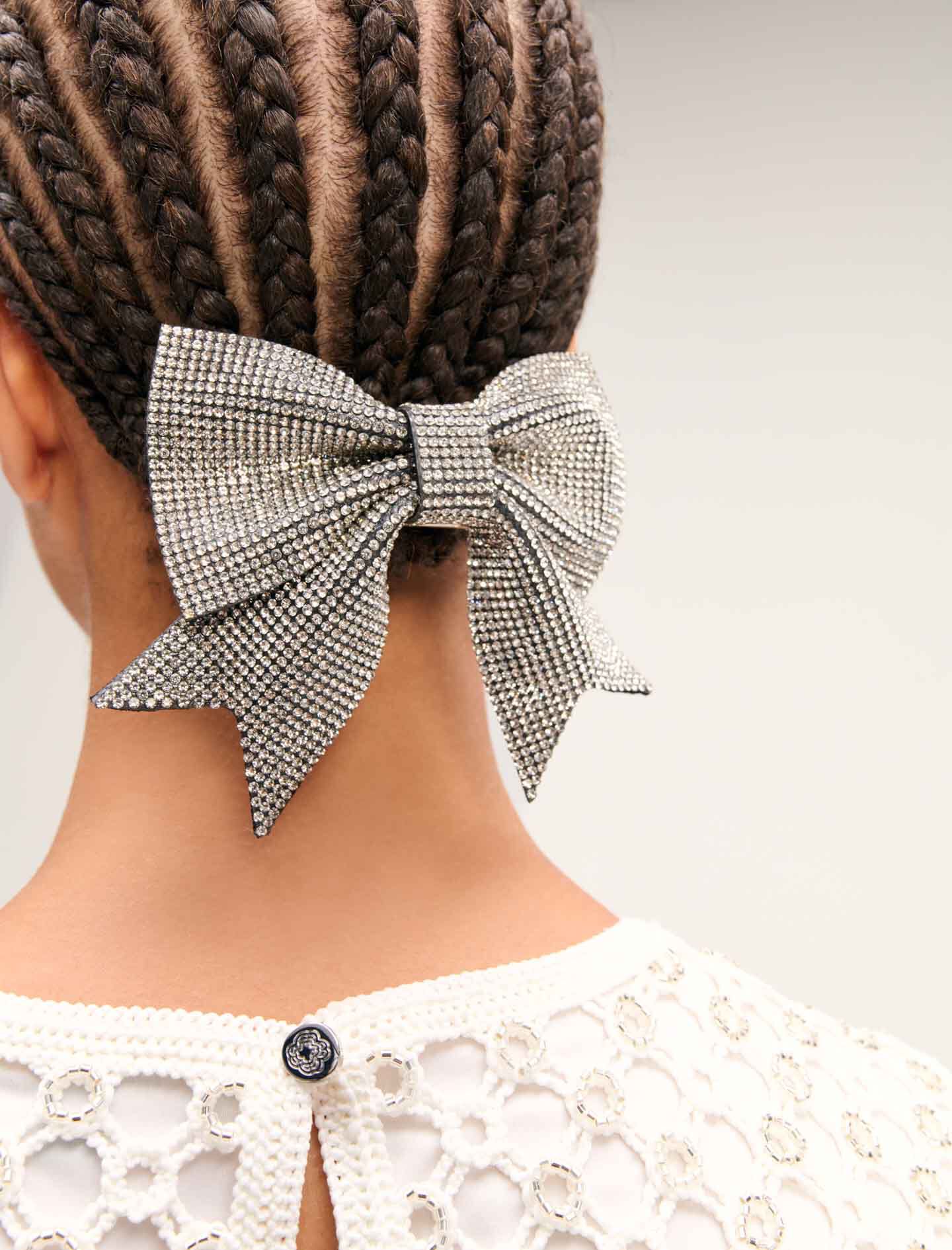 Crochet top with beads