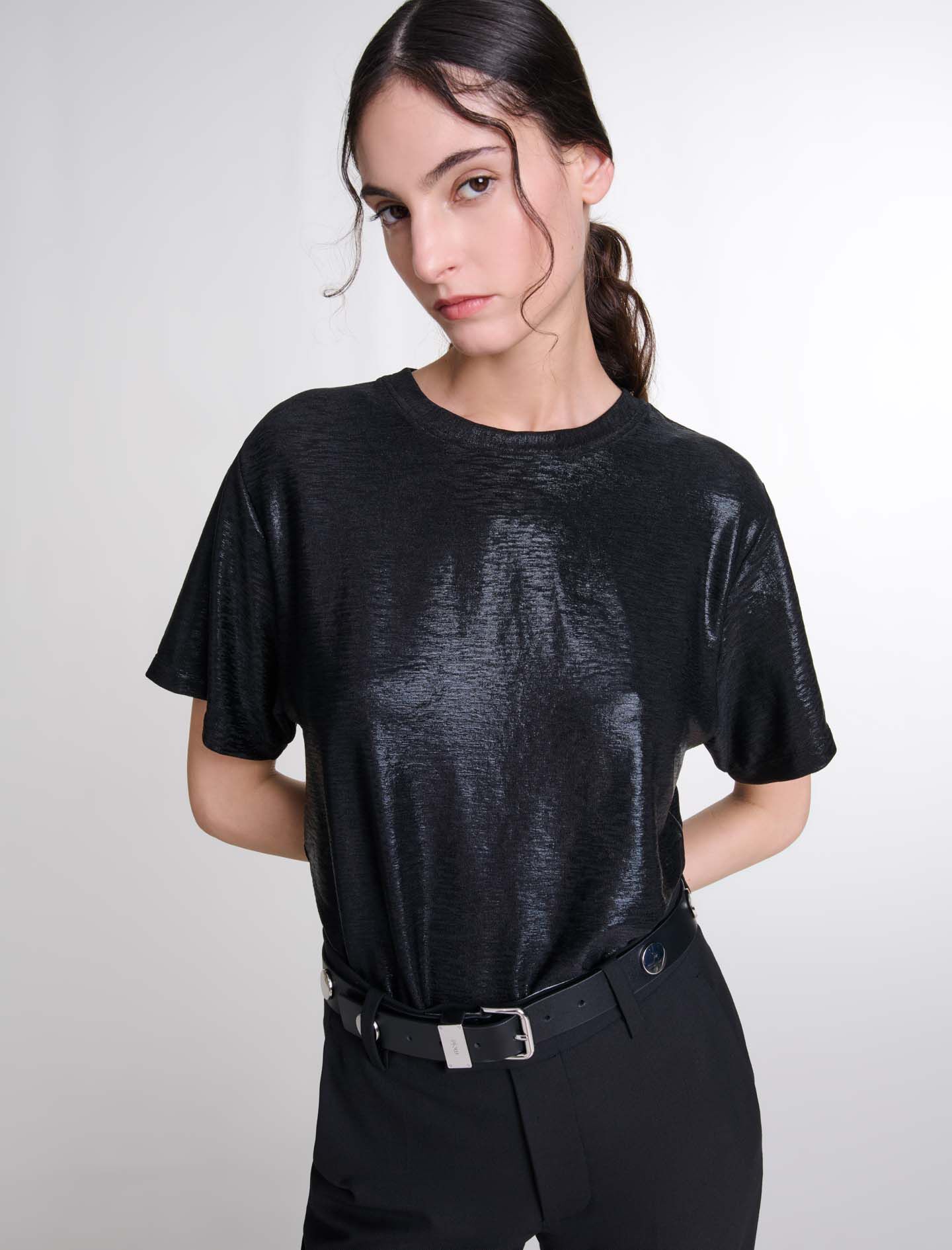 Lamé T-shirt