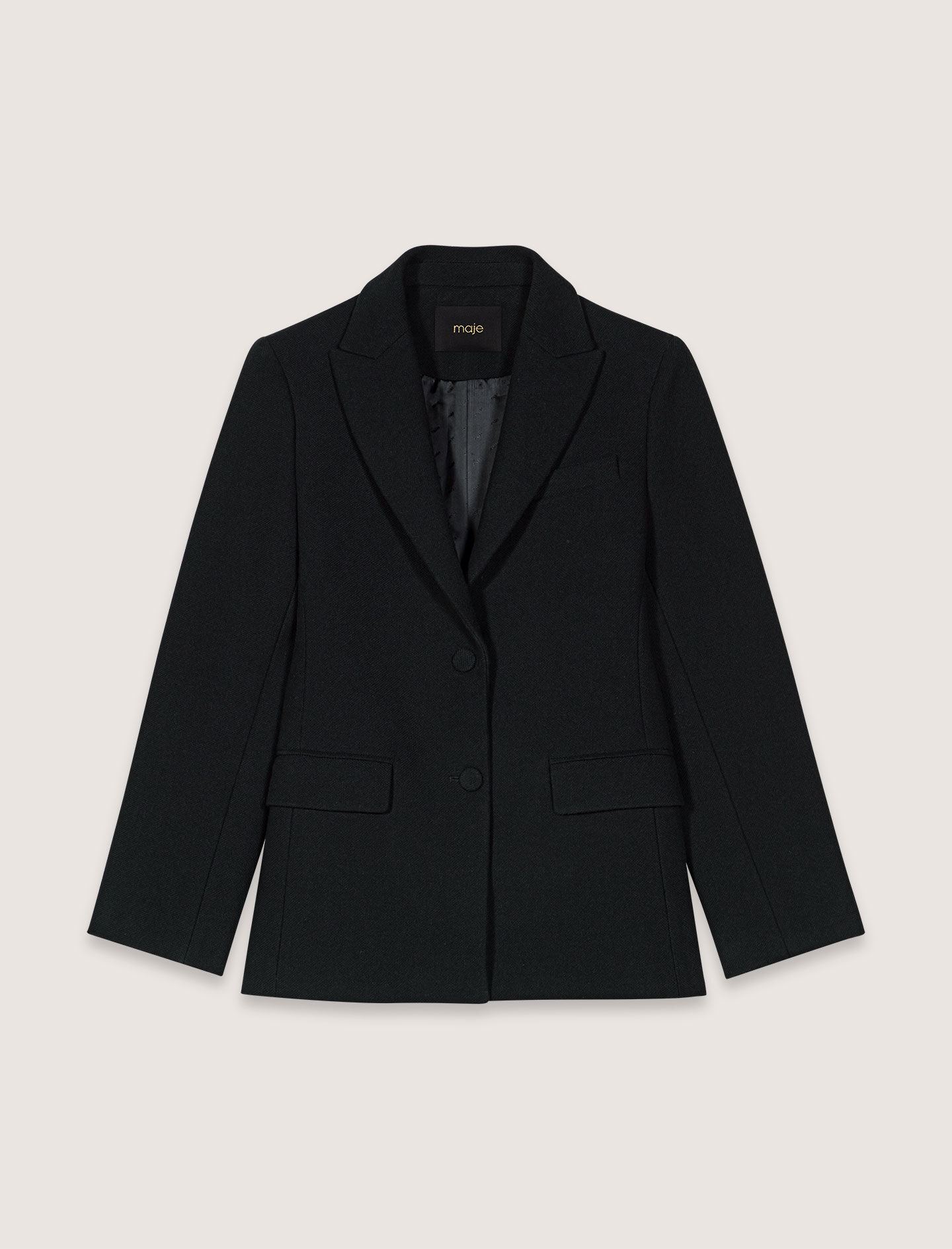 Slim-fit suit jacket