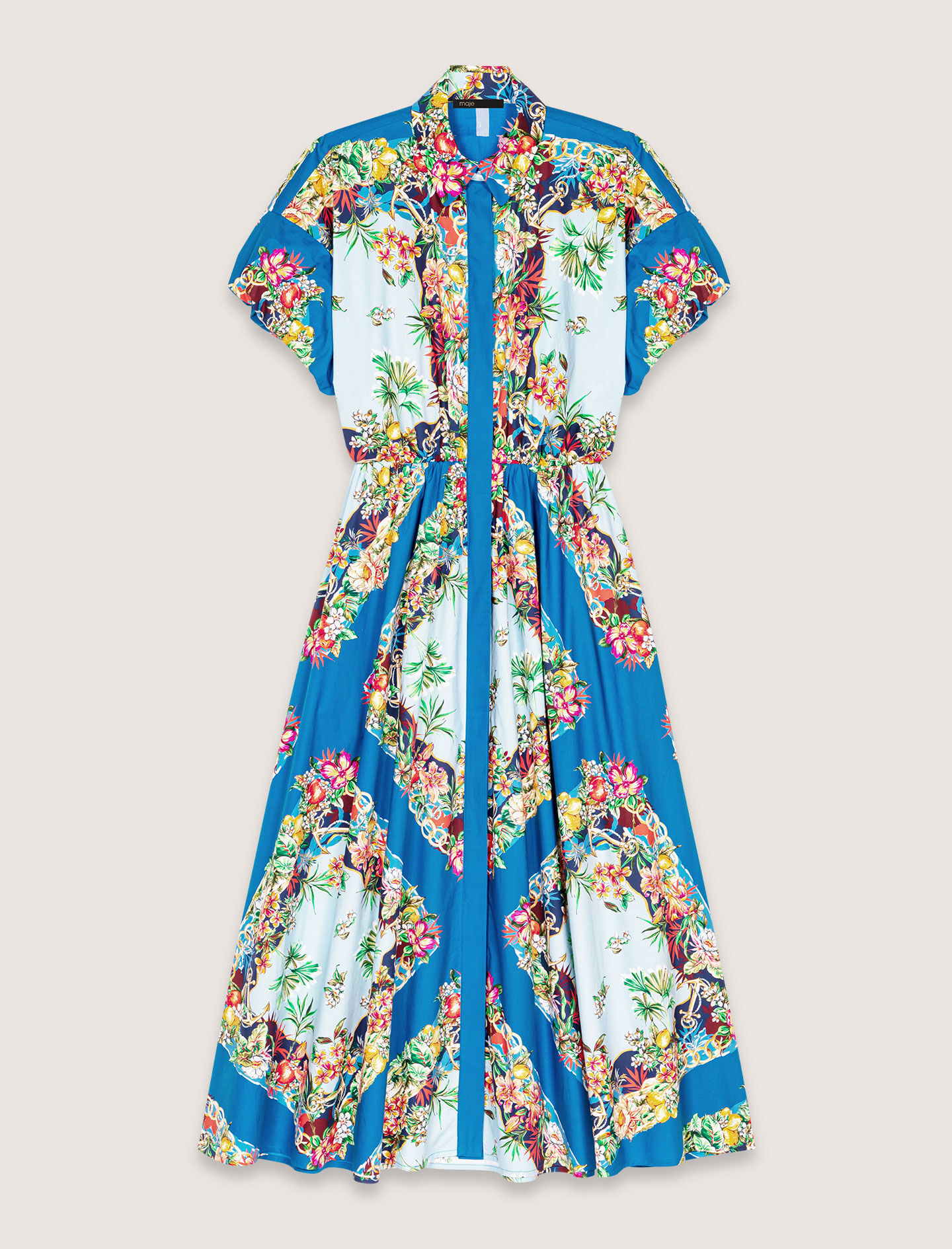 Patterned maxi dress