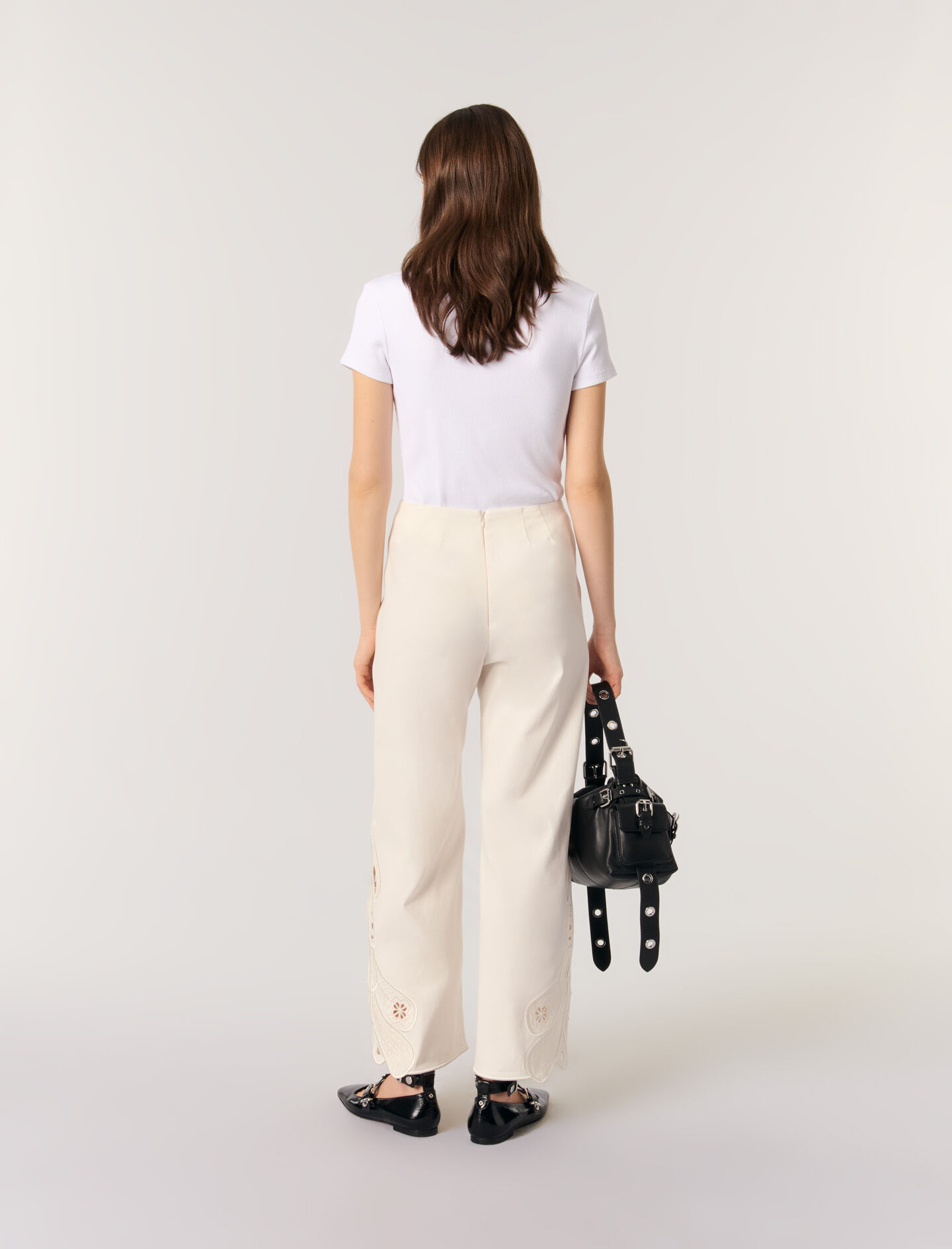 Embroidered trousers