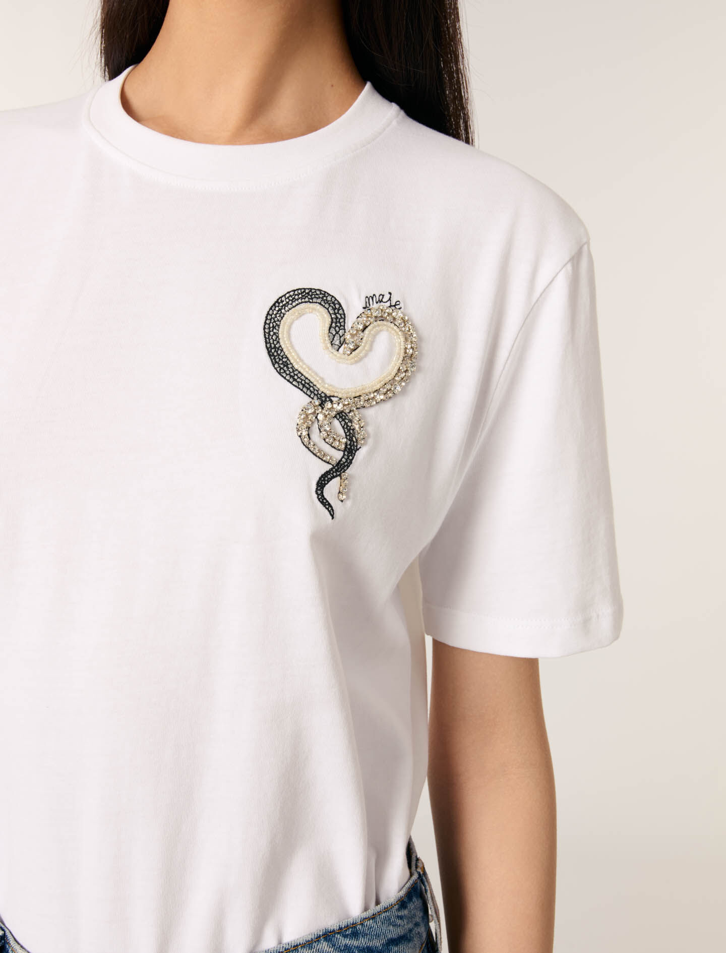 Embroidered T-shirt