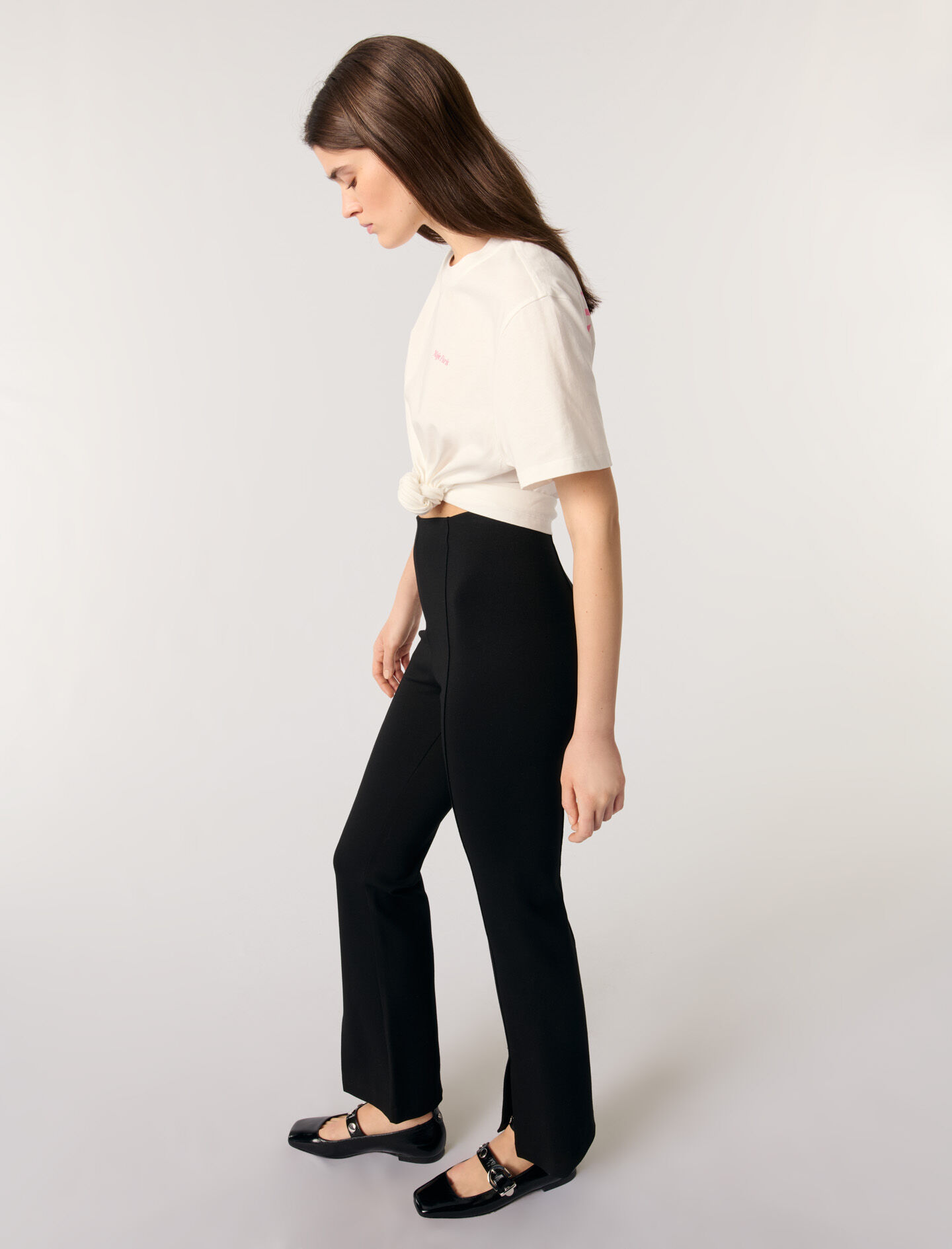 Slit trousers