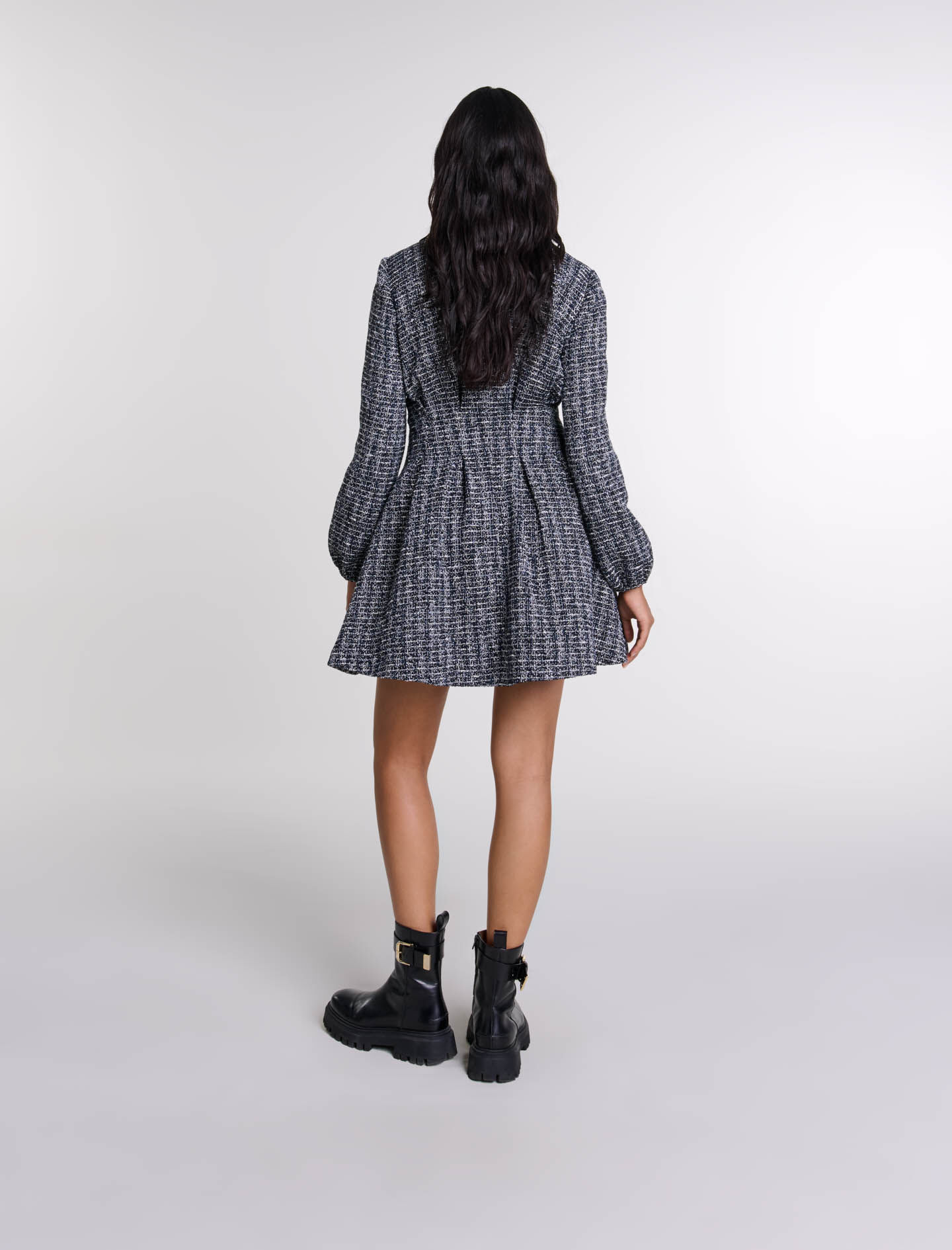Short tweed dress
