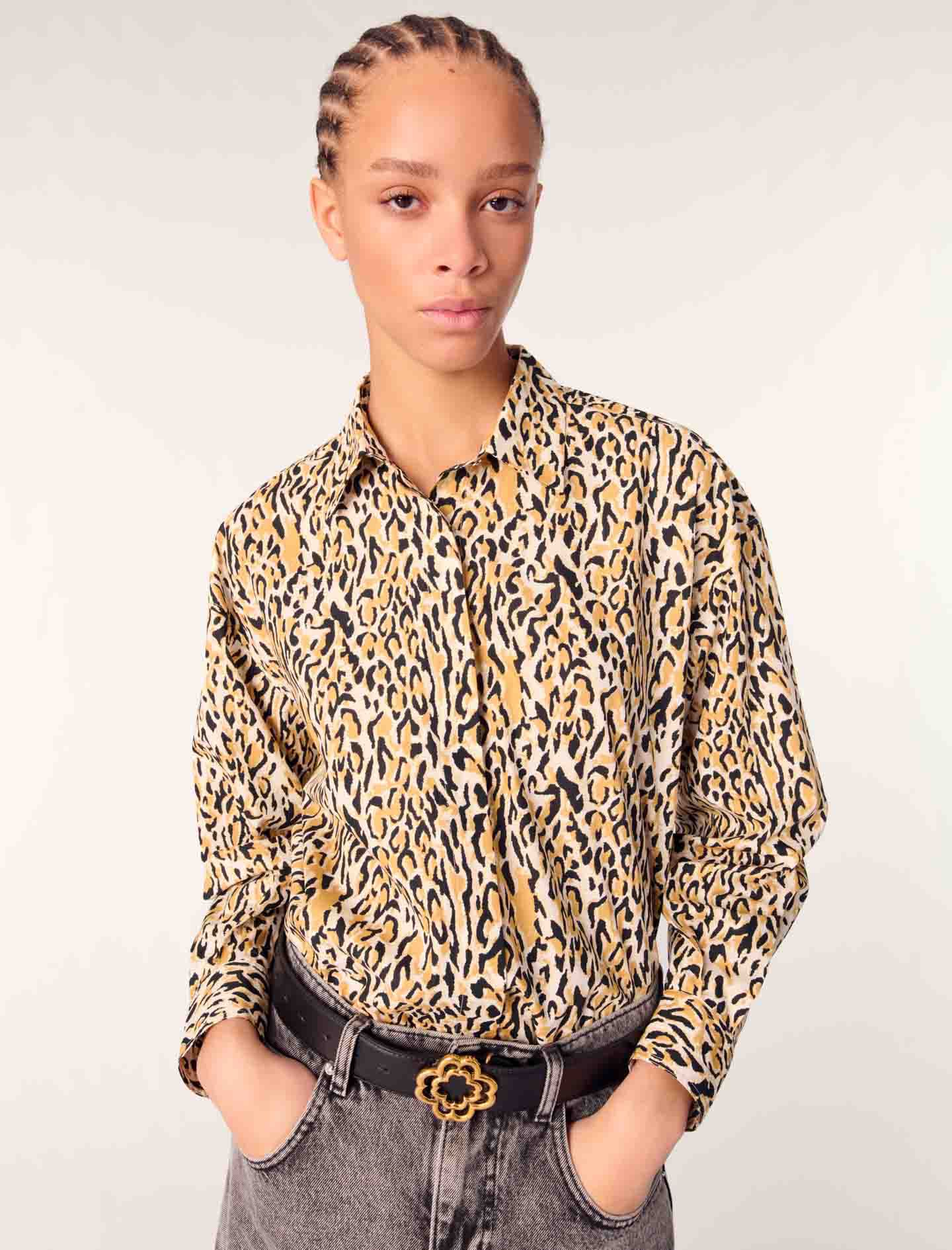 Leopard print shirt
