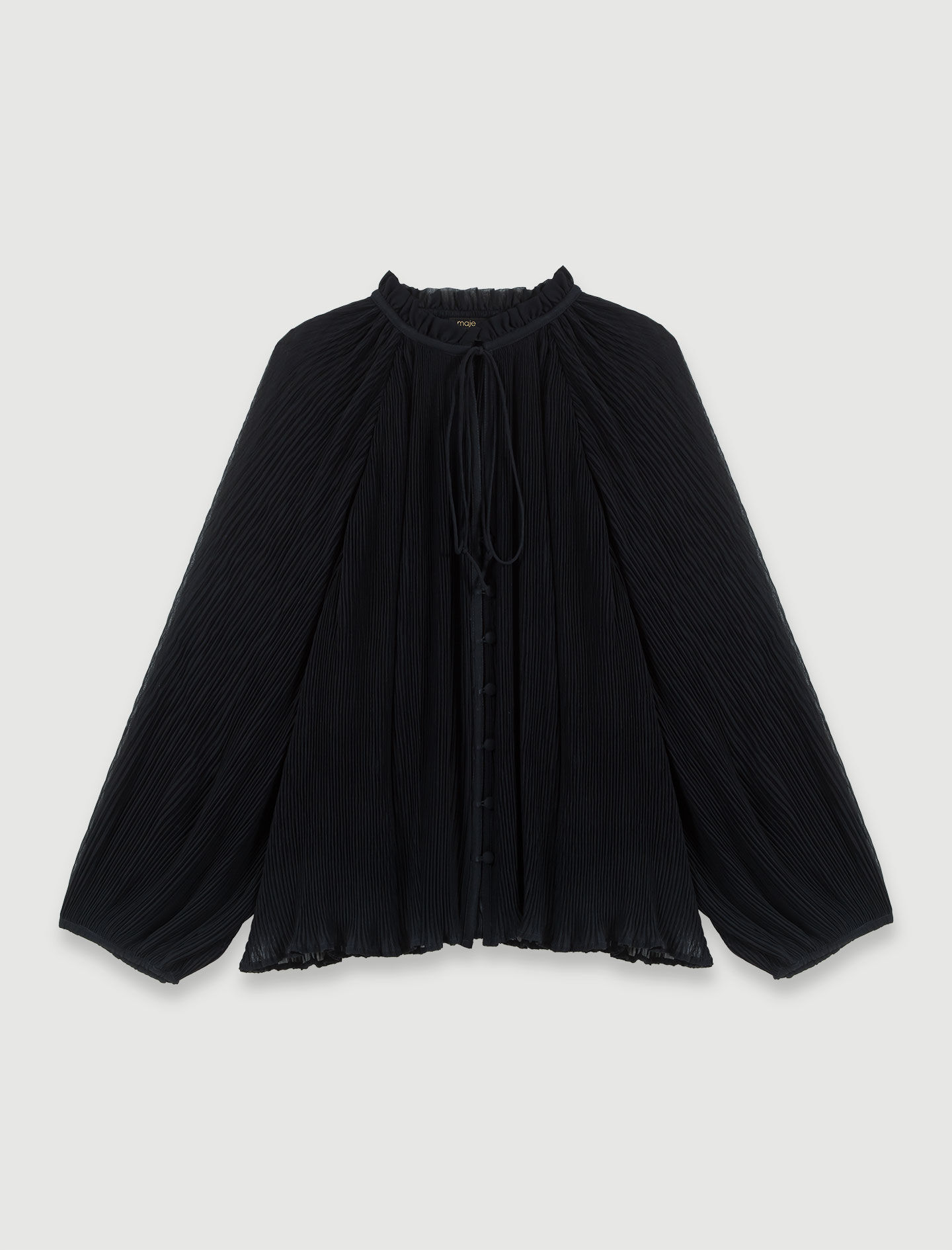 Pleated shirt