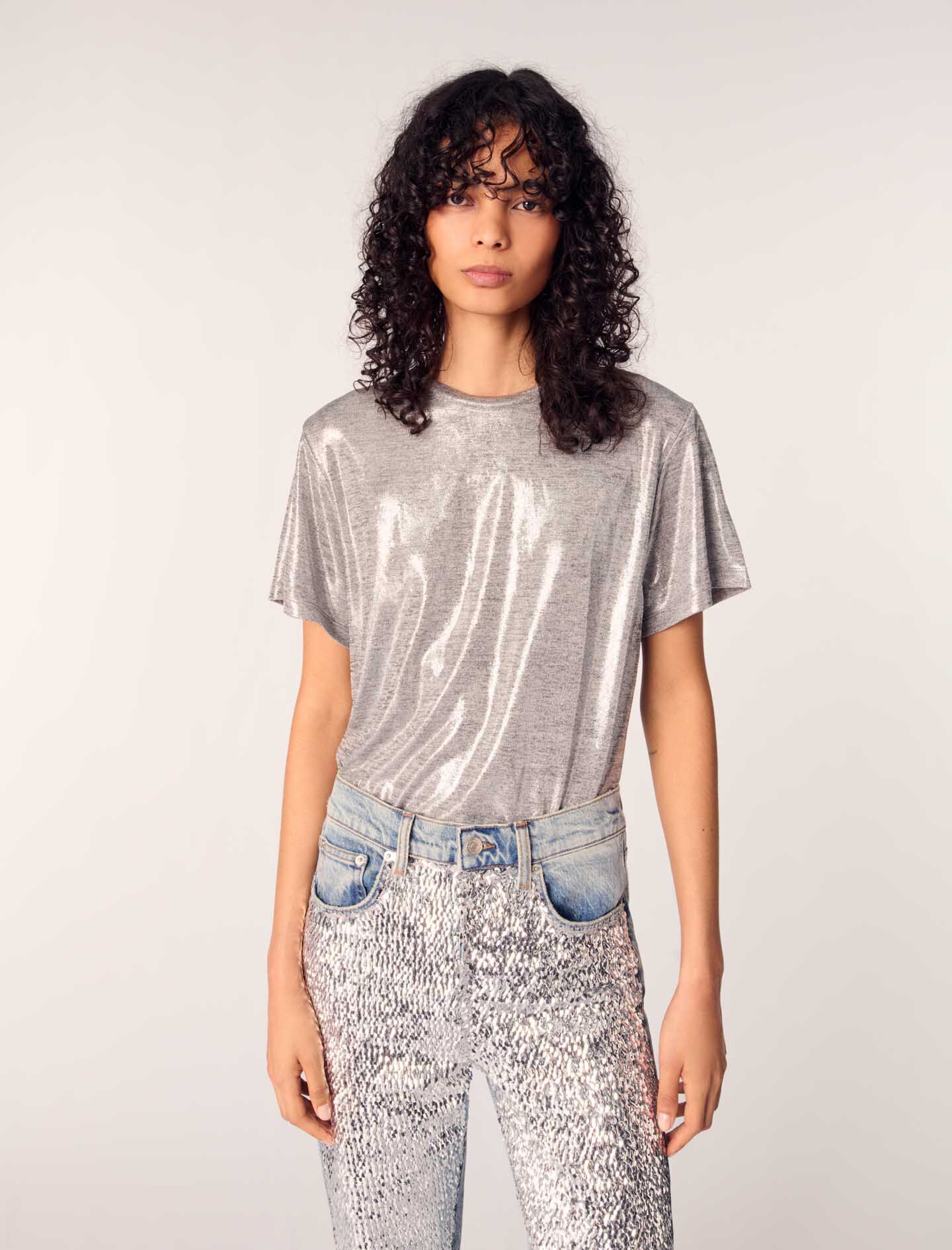 Lamé T-shirt