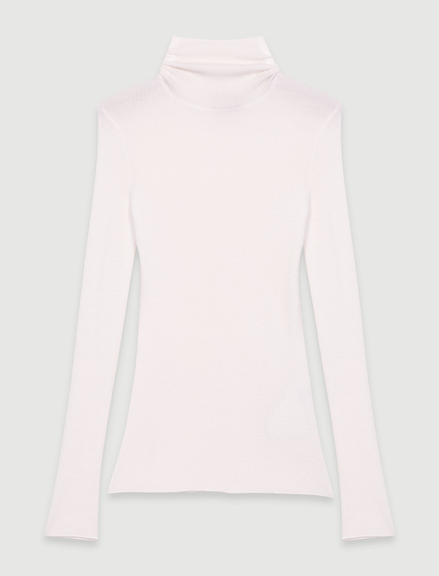 Wool and silk jumper