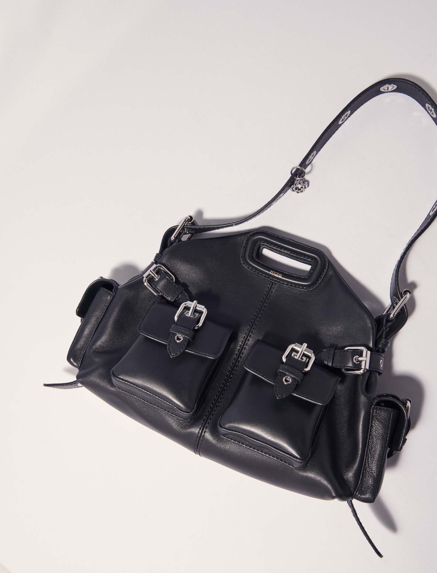 Miss M cargo bag in leather