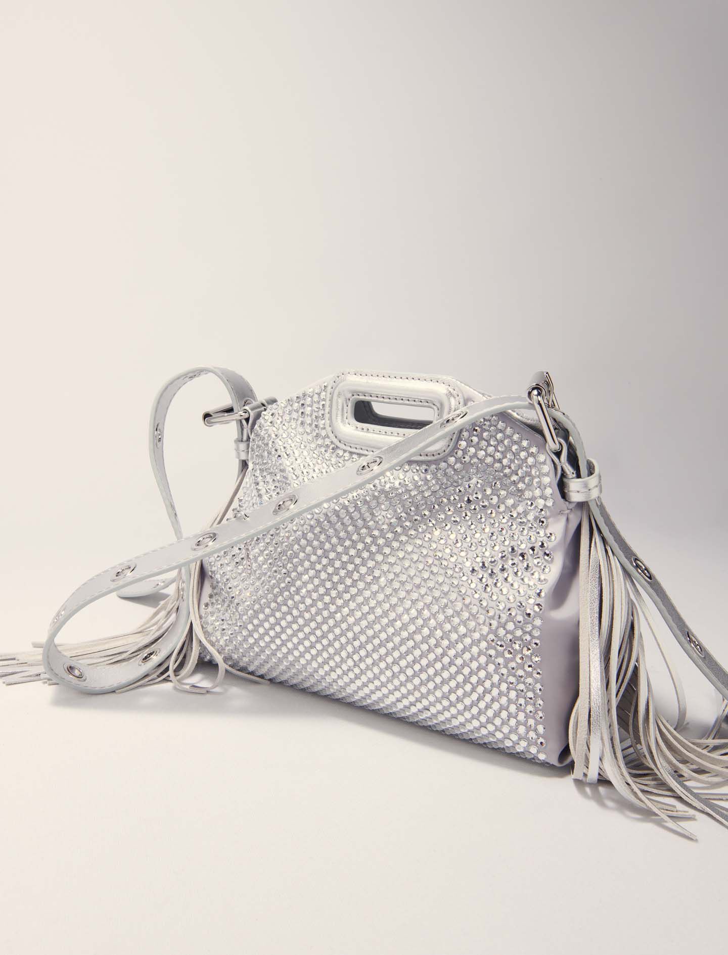 Miss M Mini rhinestone bag