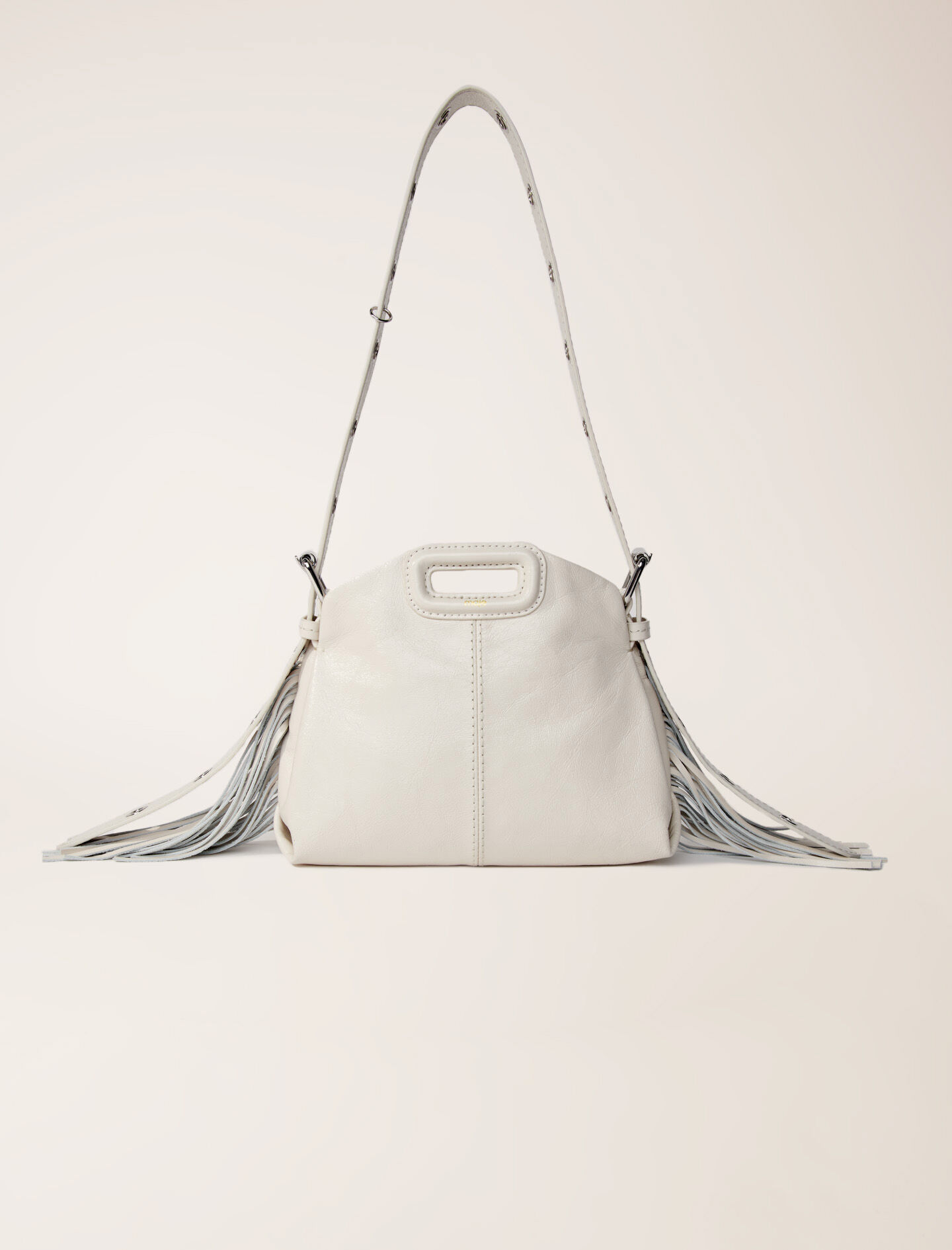 Miss M Mini embossed leather bag