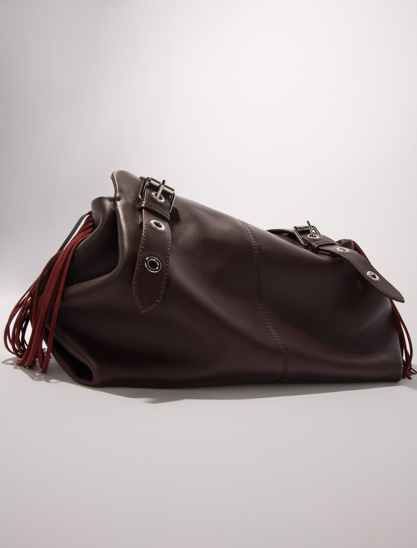 Plain leather Miss M XL bag