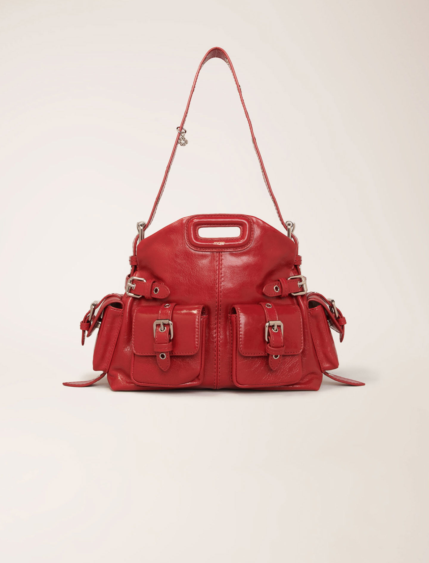 Miss M Mini cargo leather bag