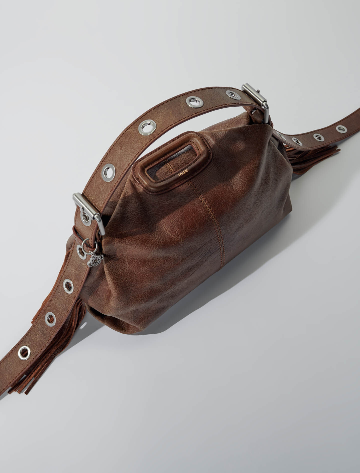 Miss M cargo bag in leather