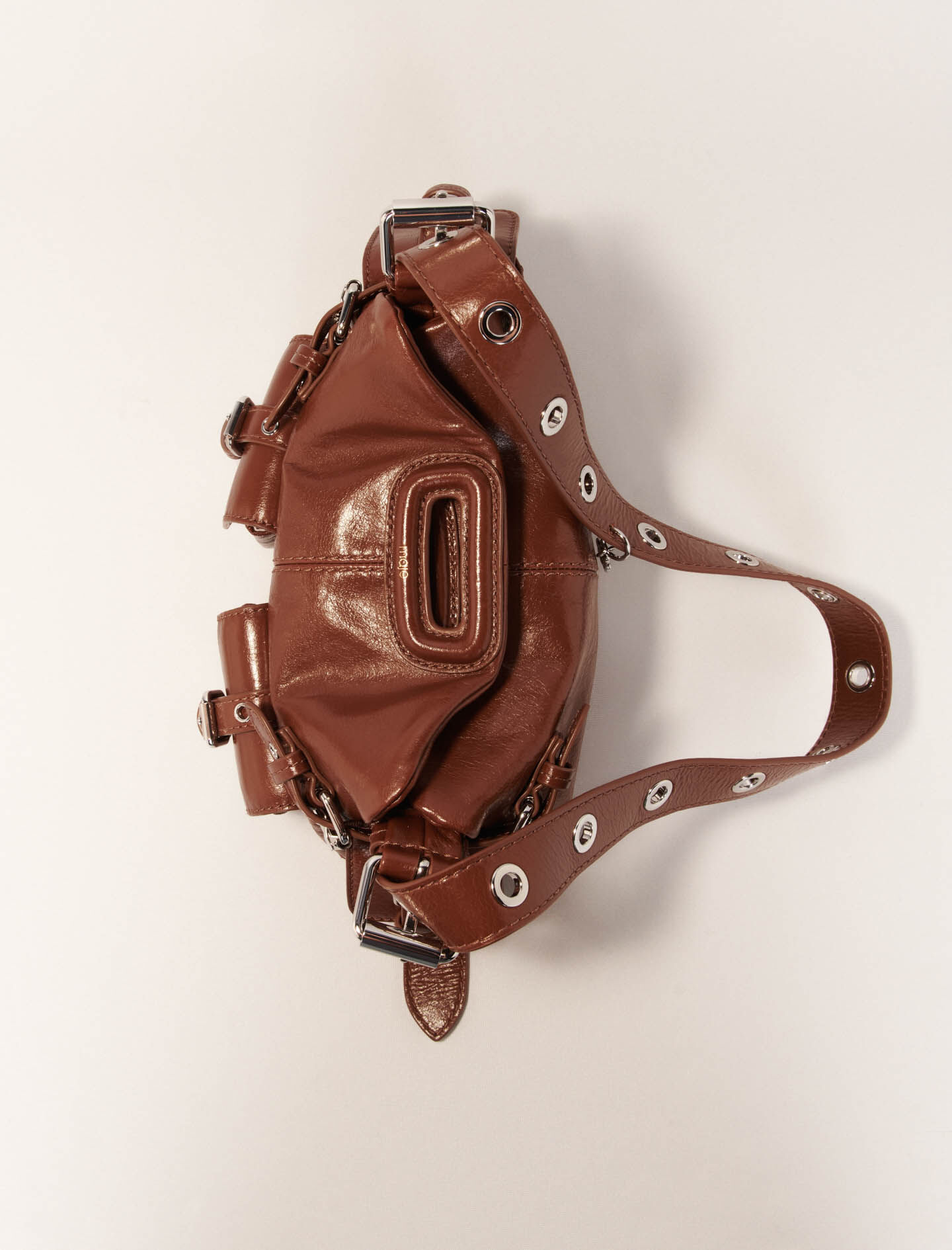 Miss M Mini cargo leather bag