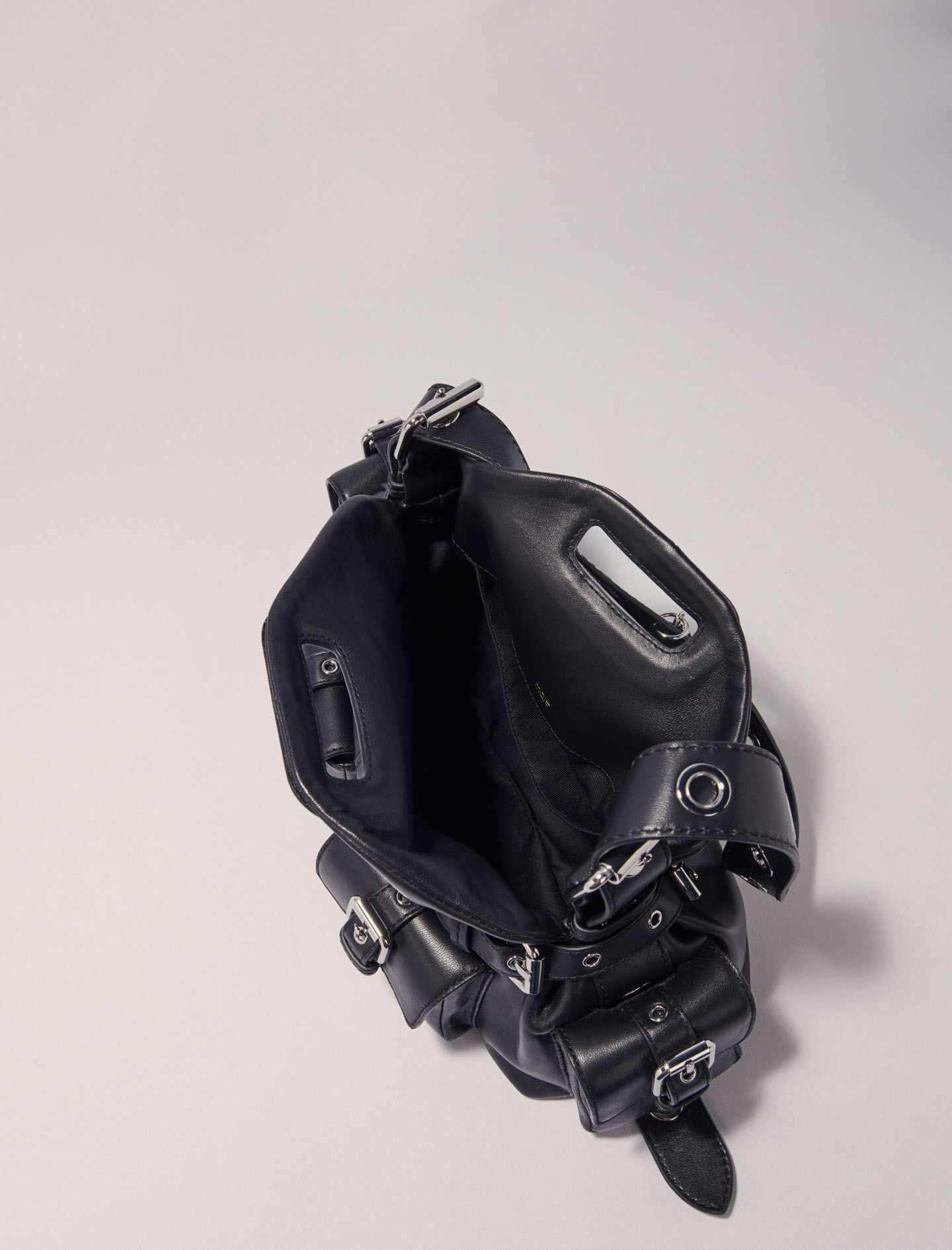 Miss M cargo bag in leather