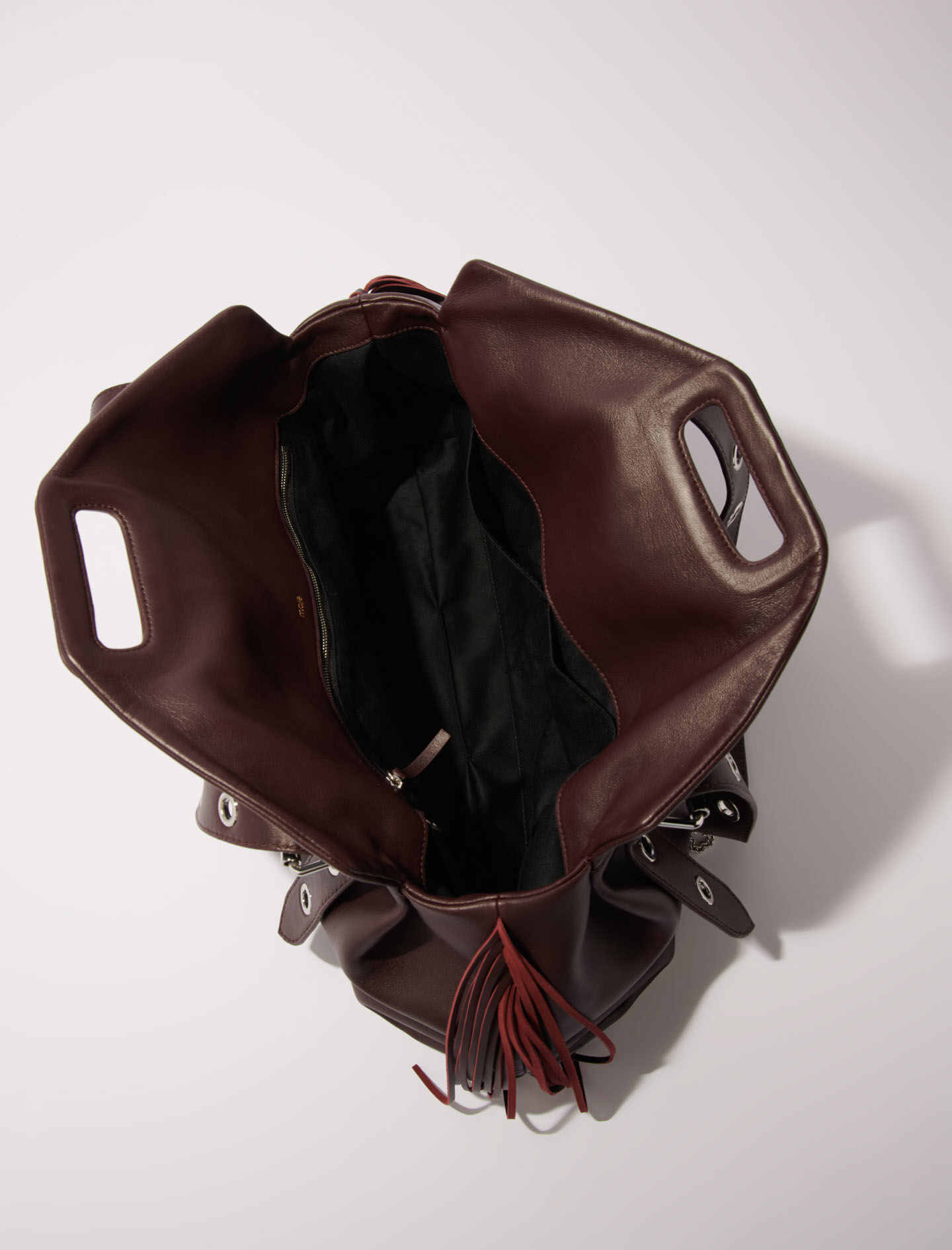 Plain leather Miss M XL bag