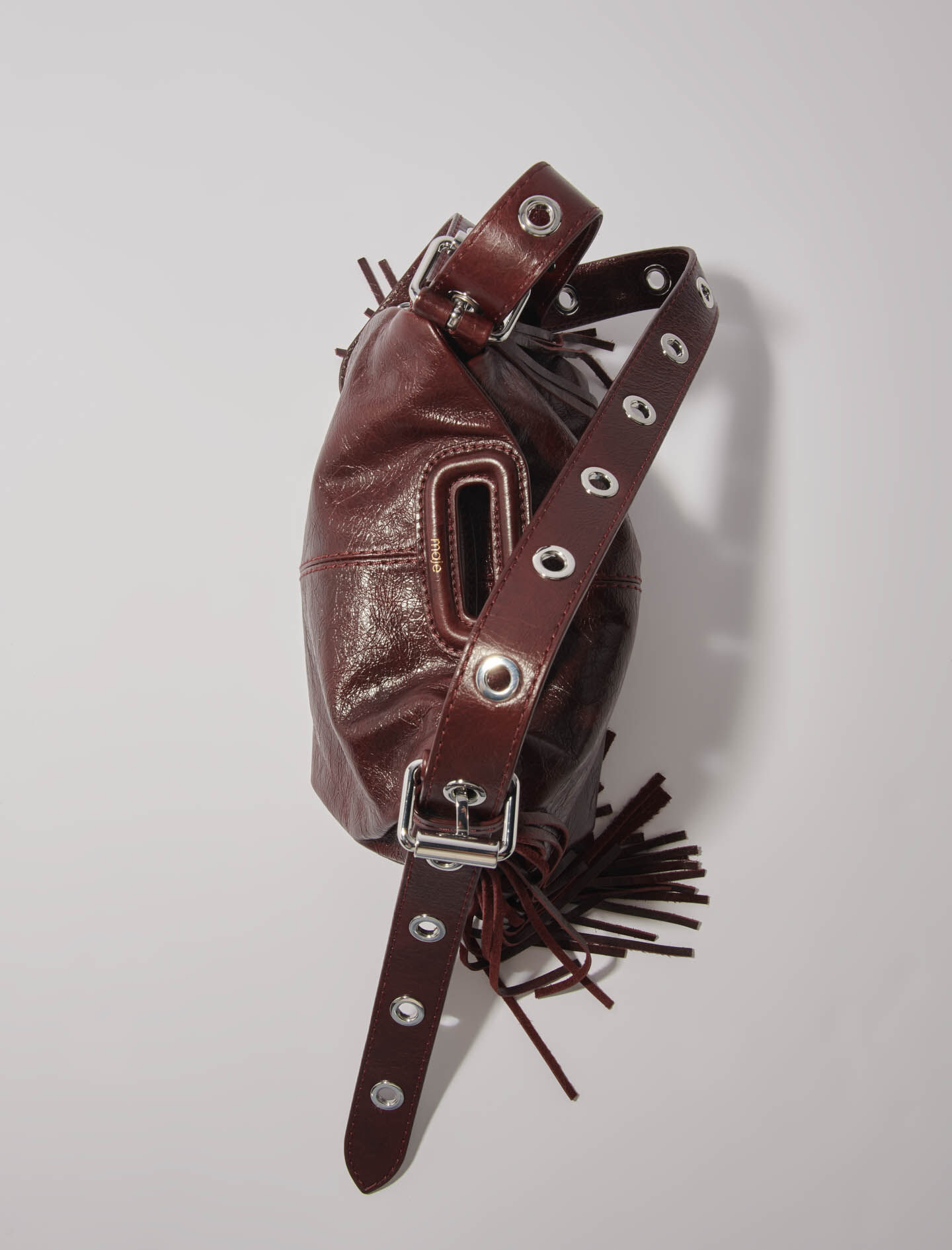 Miss M Mini embossed leather bag