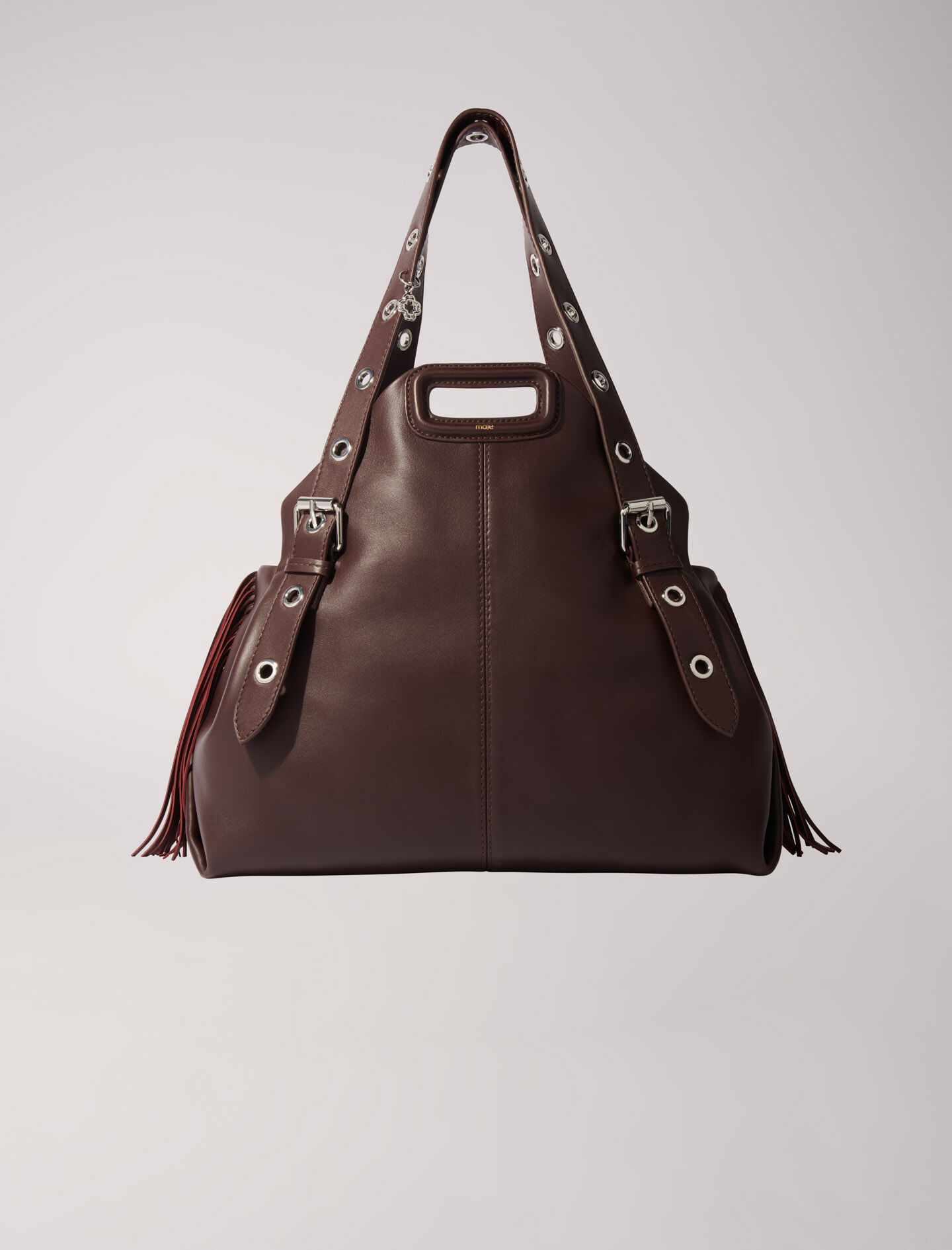 Plain leather Miss M XL bag