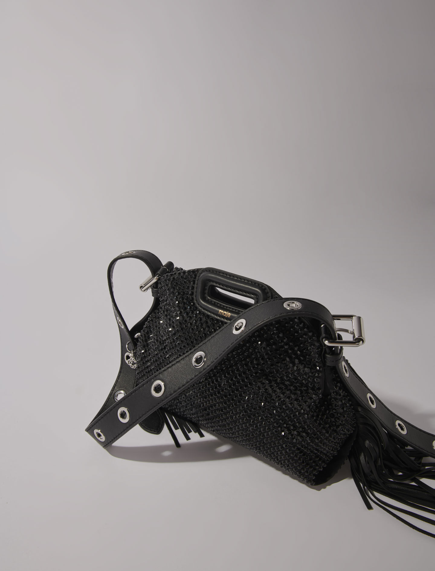 Miss M Mini rhinestone bag