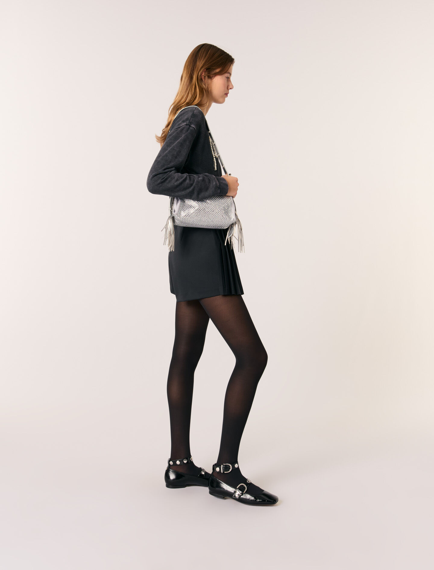 Miss M Mini rhinestone bag