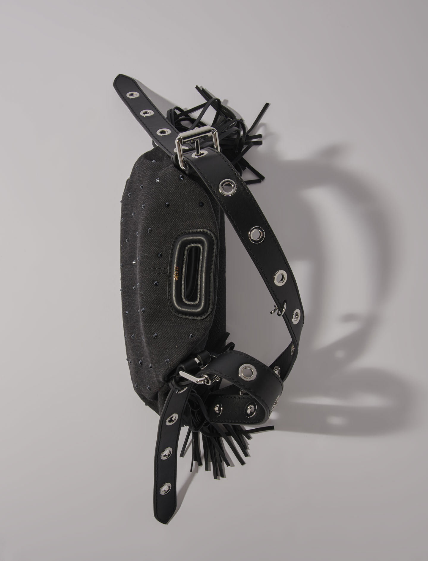 Metallic leather Miss M Mini bag