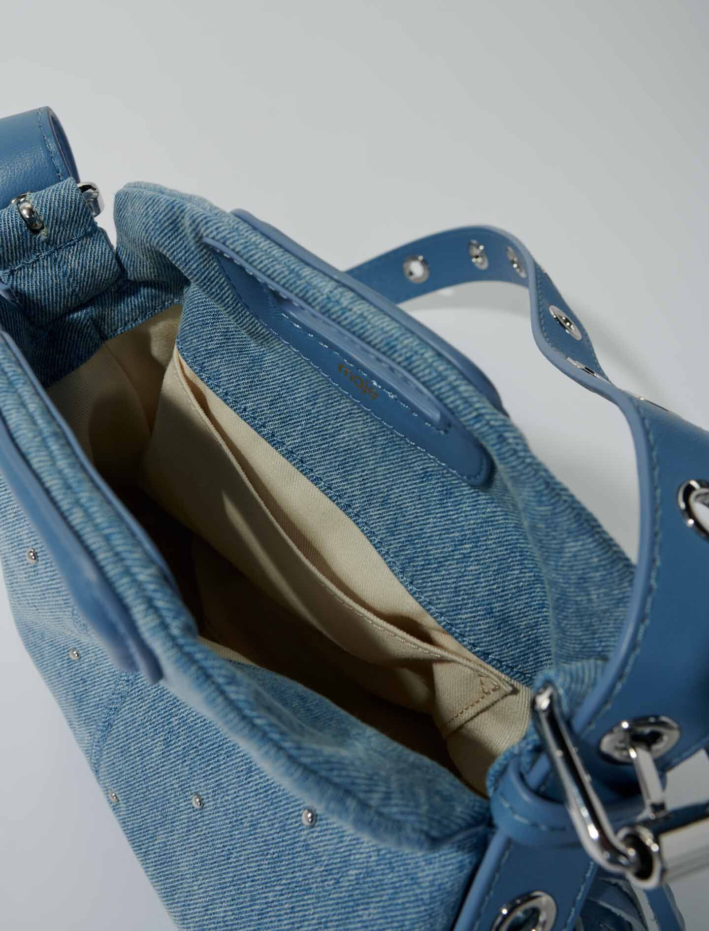 Metallic leather Miss M Mini bag