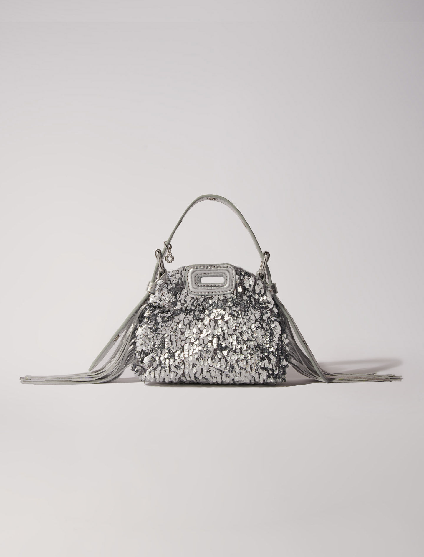 Miss M Nano bag with silver sequins