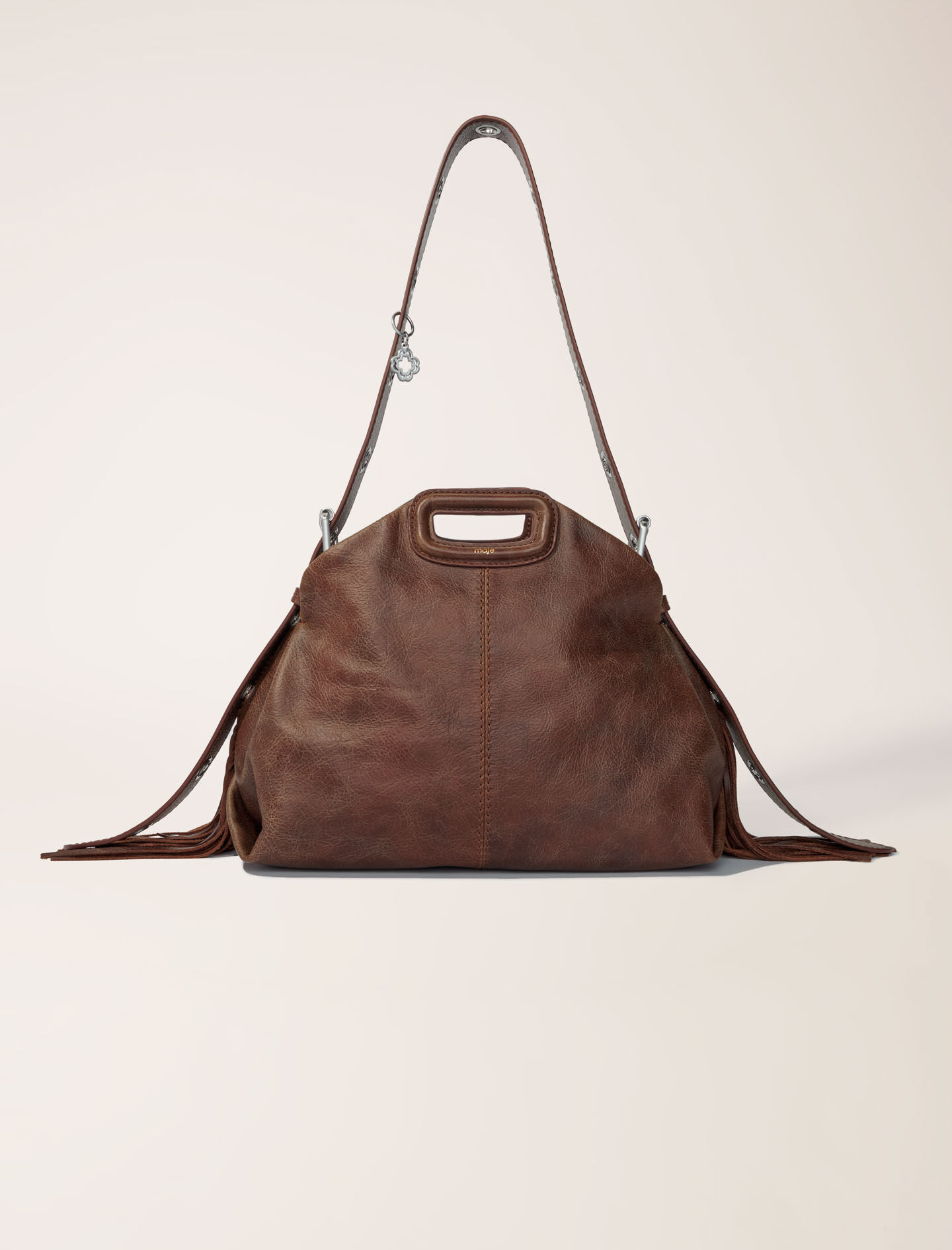 Miss M cargo bag in leather