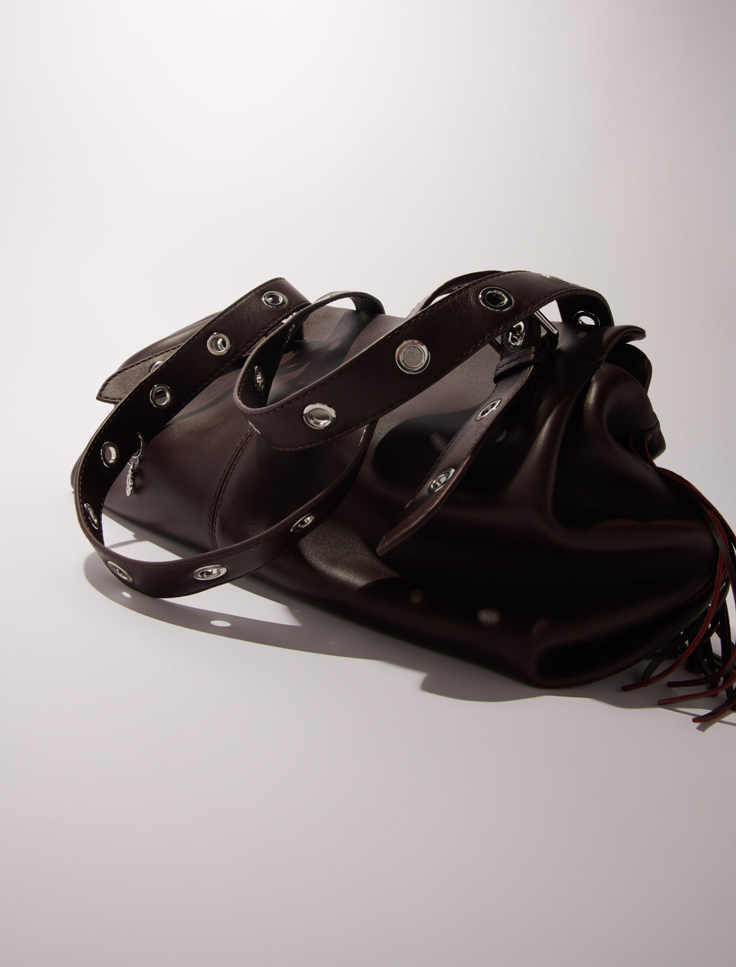 Plain leather Miss M XL bag