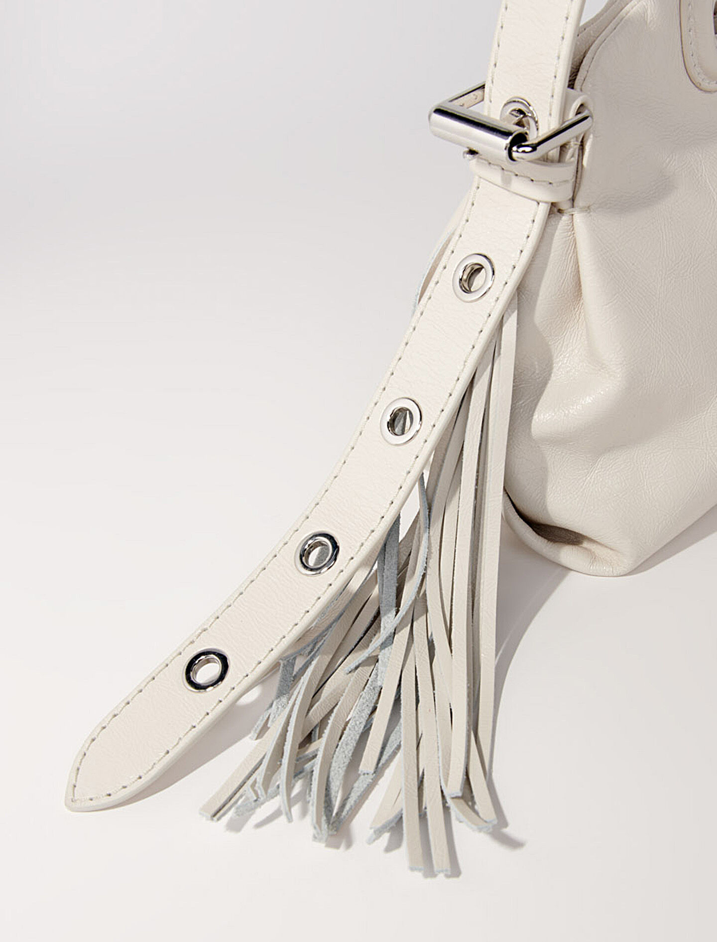 Miss M Mini embossed leather bag