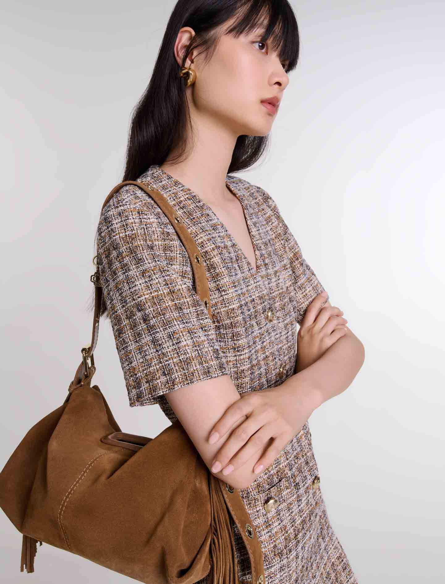 Miss M cargo bag in leather