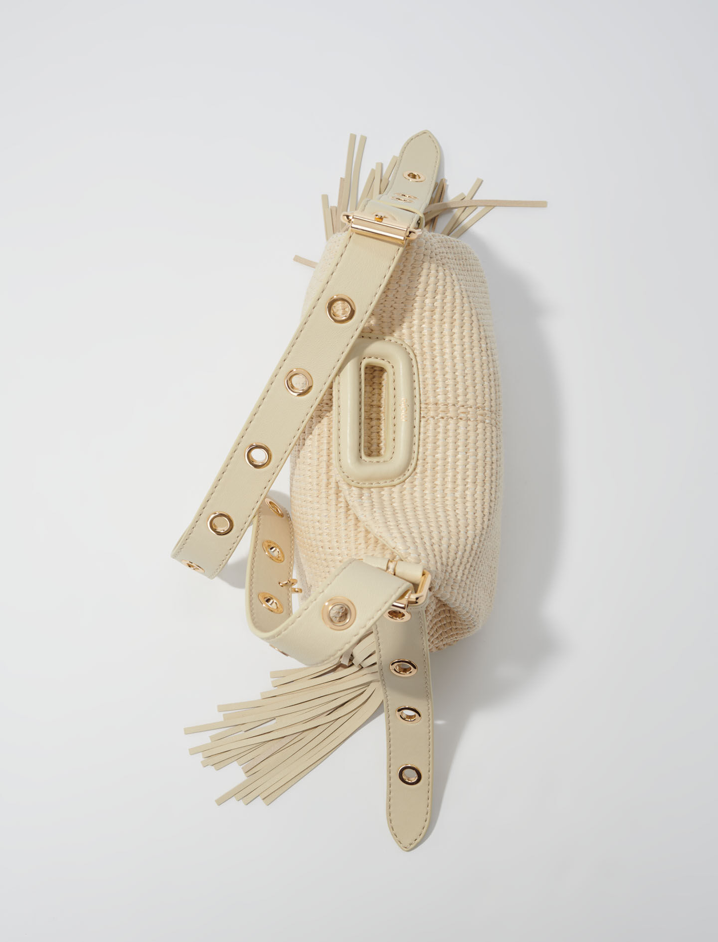 Plain leather mini Miss M bag