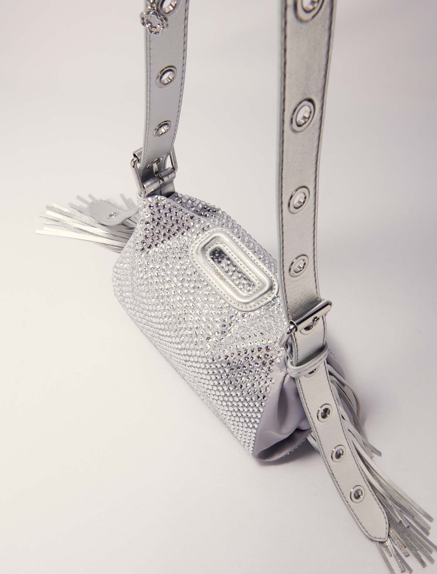 Miss M Mini rhinestone bag