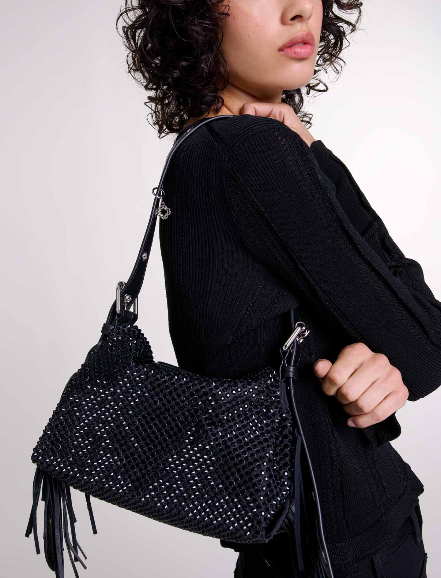 Miss M Mini rhinestone bag